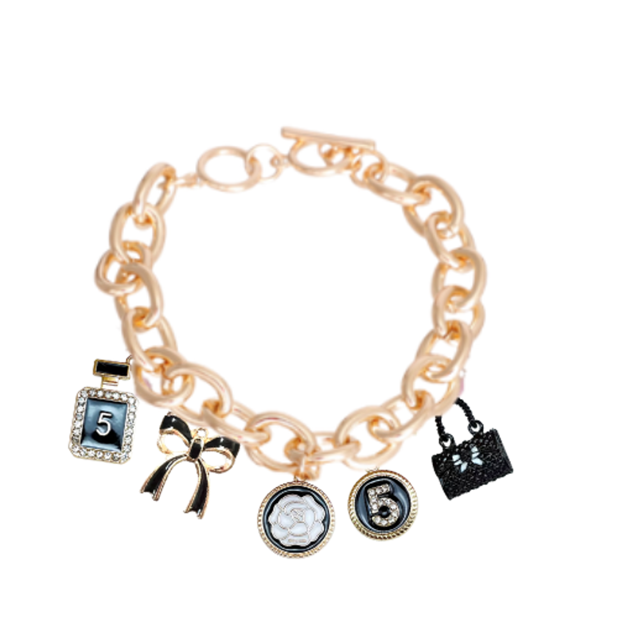 Bags & Bows Charm Necklace Image 1