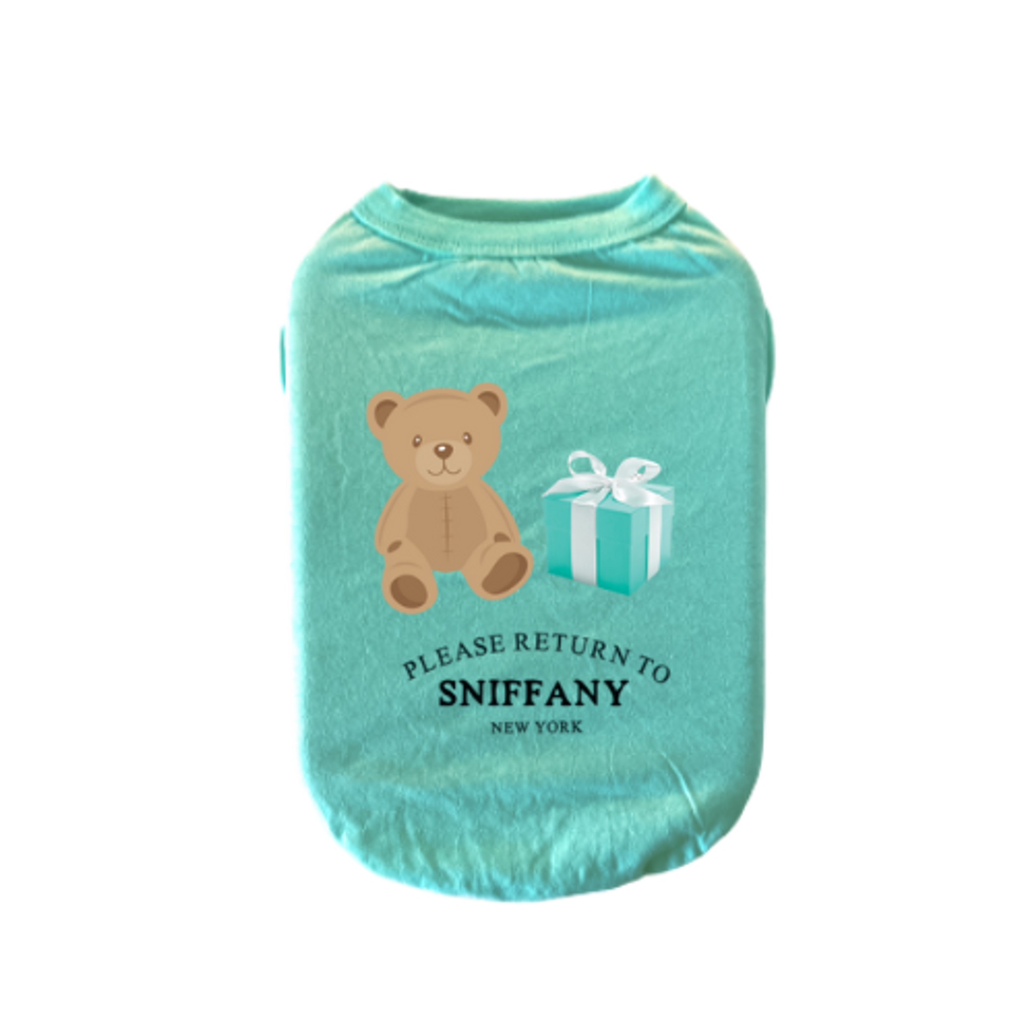 Sniffany Teddy Bear Dog Shirt Image 1