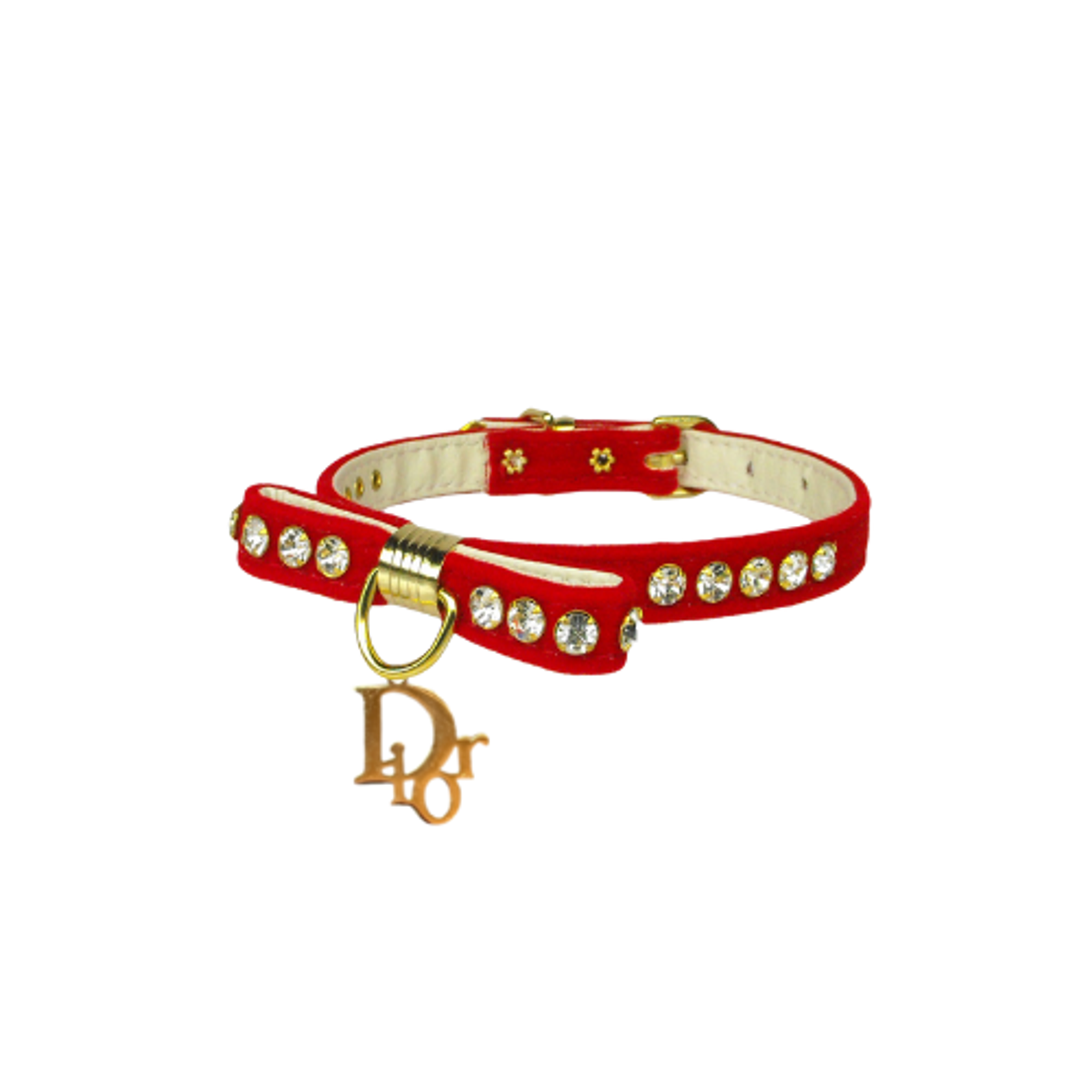 Velvet Dior Charm Collar Image 1