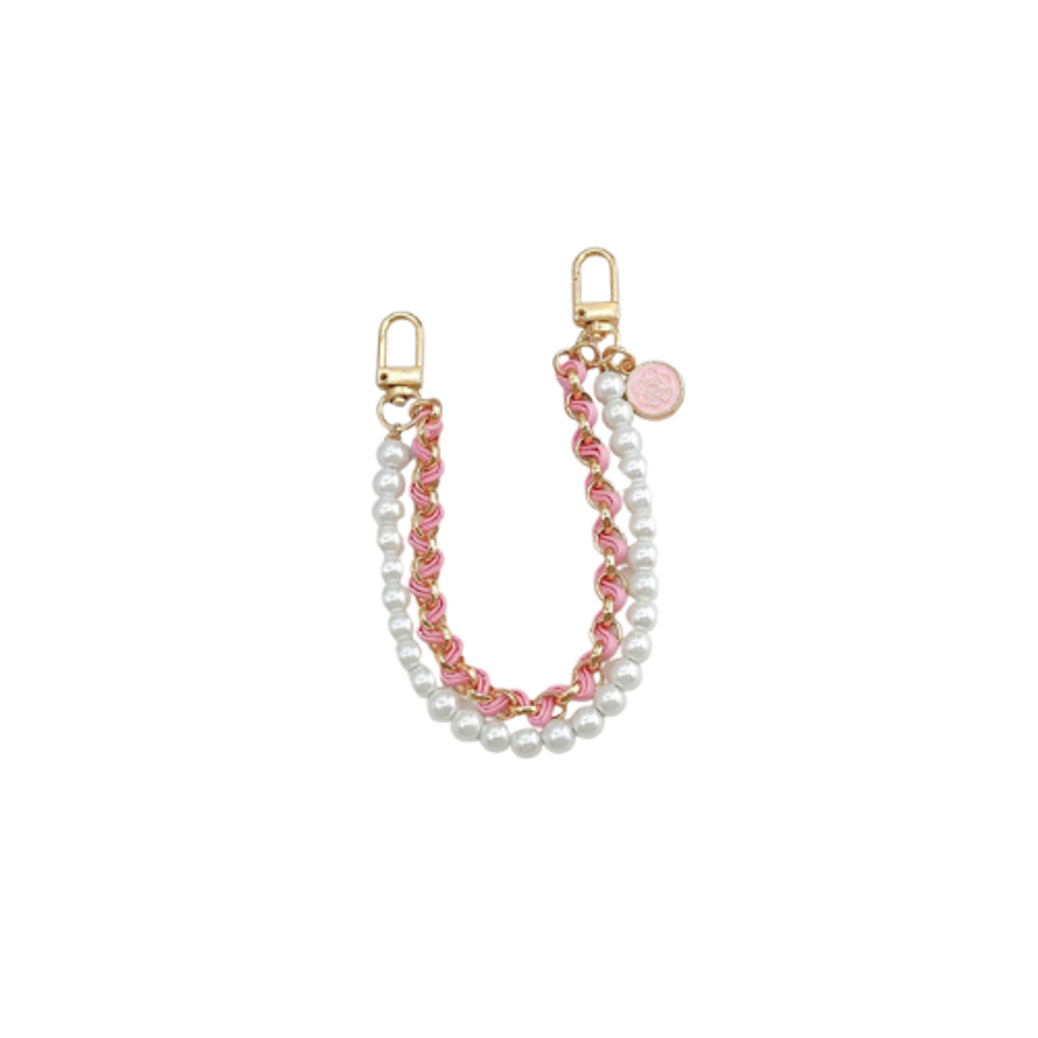 Double Layer Pearl & Chain Lead Image 1