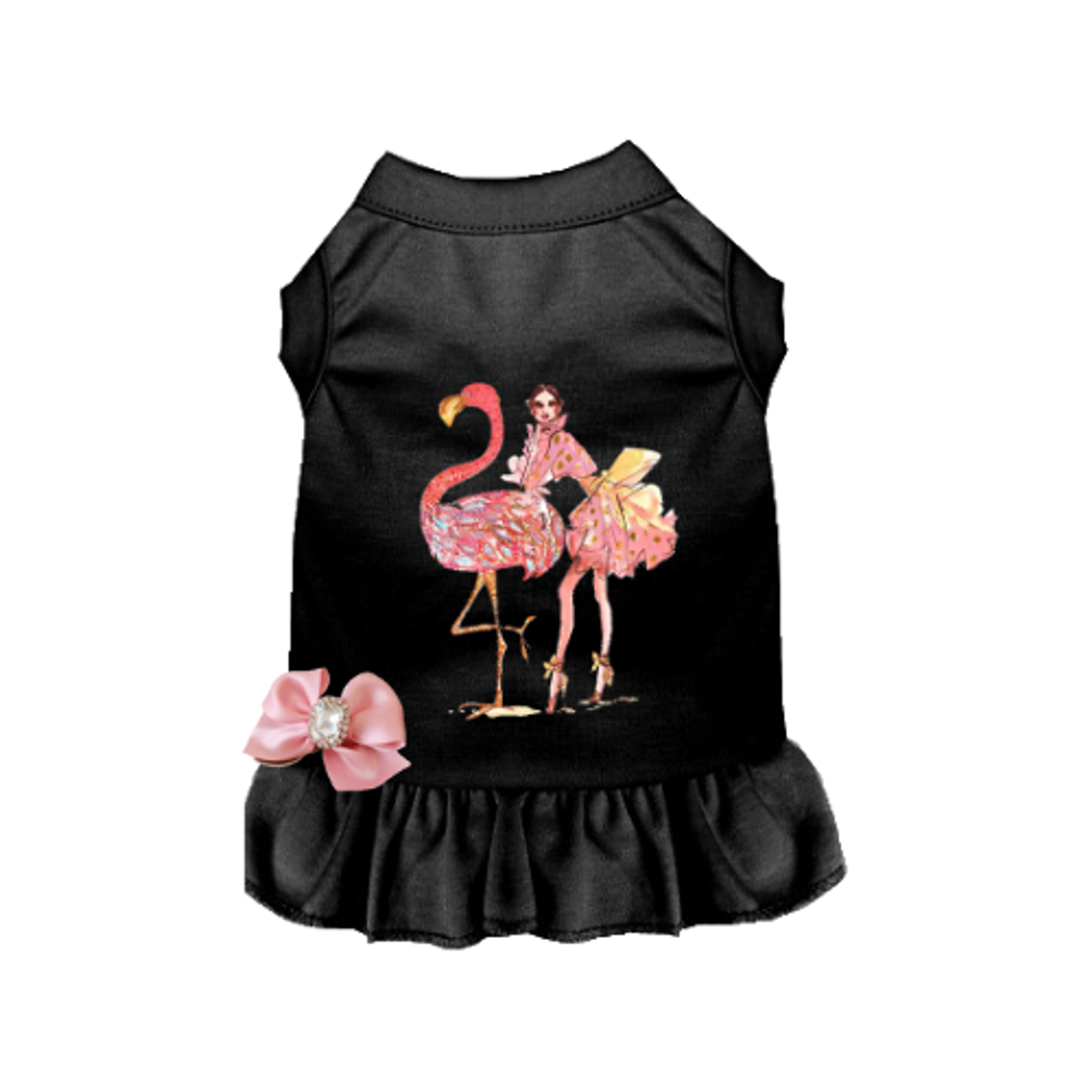 Fancy Flamingo Dress Image 1