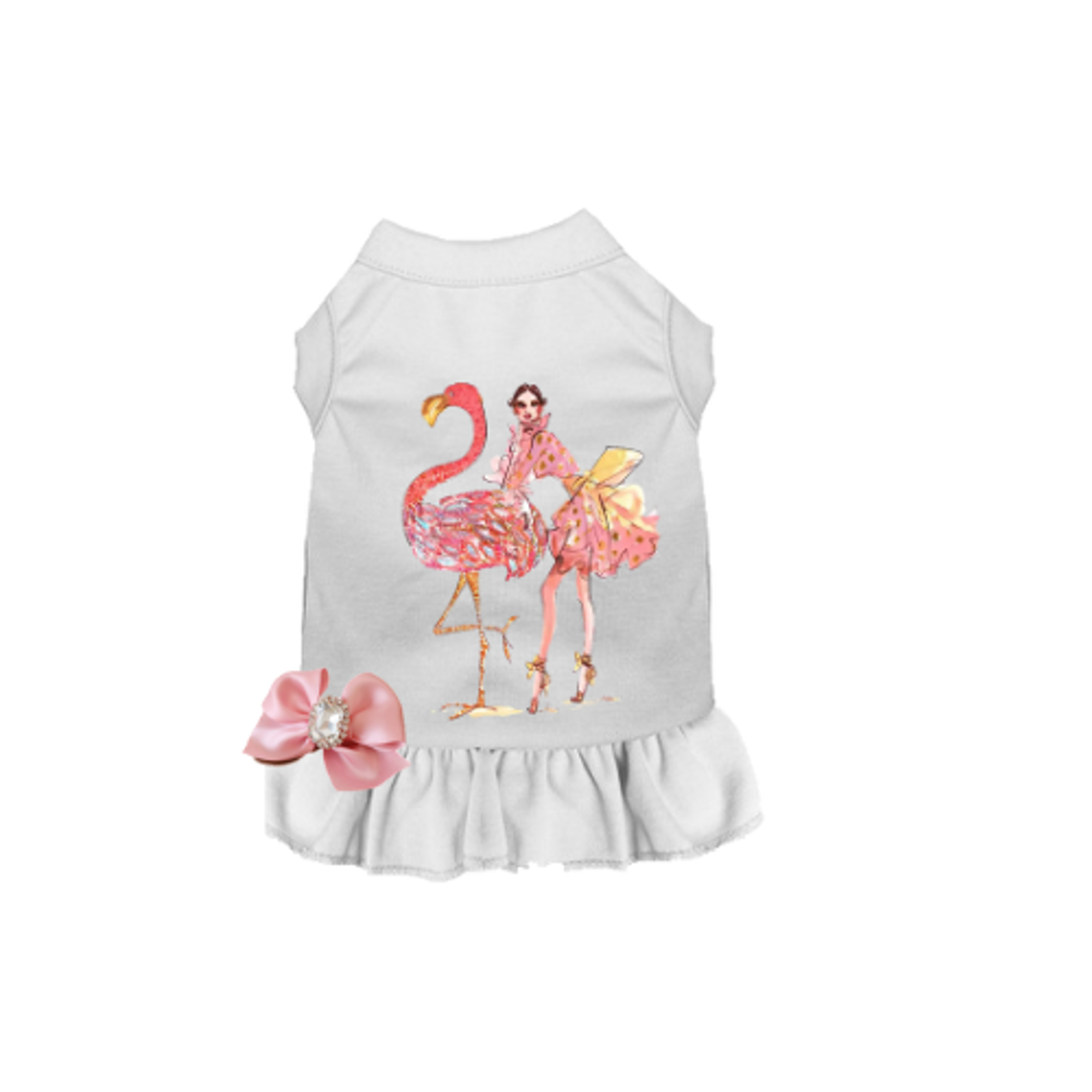 Fancy Flamingo Dress Image 1