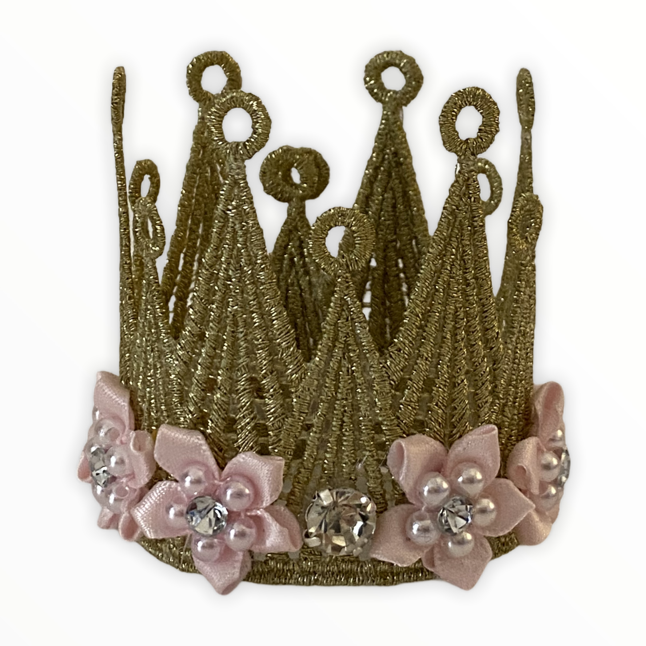 Floral and Lace Crown Image 1