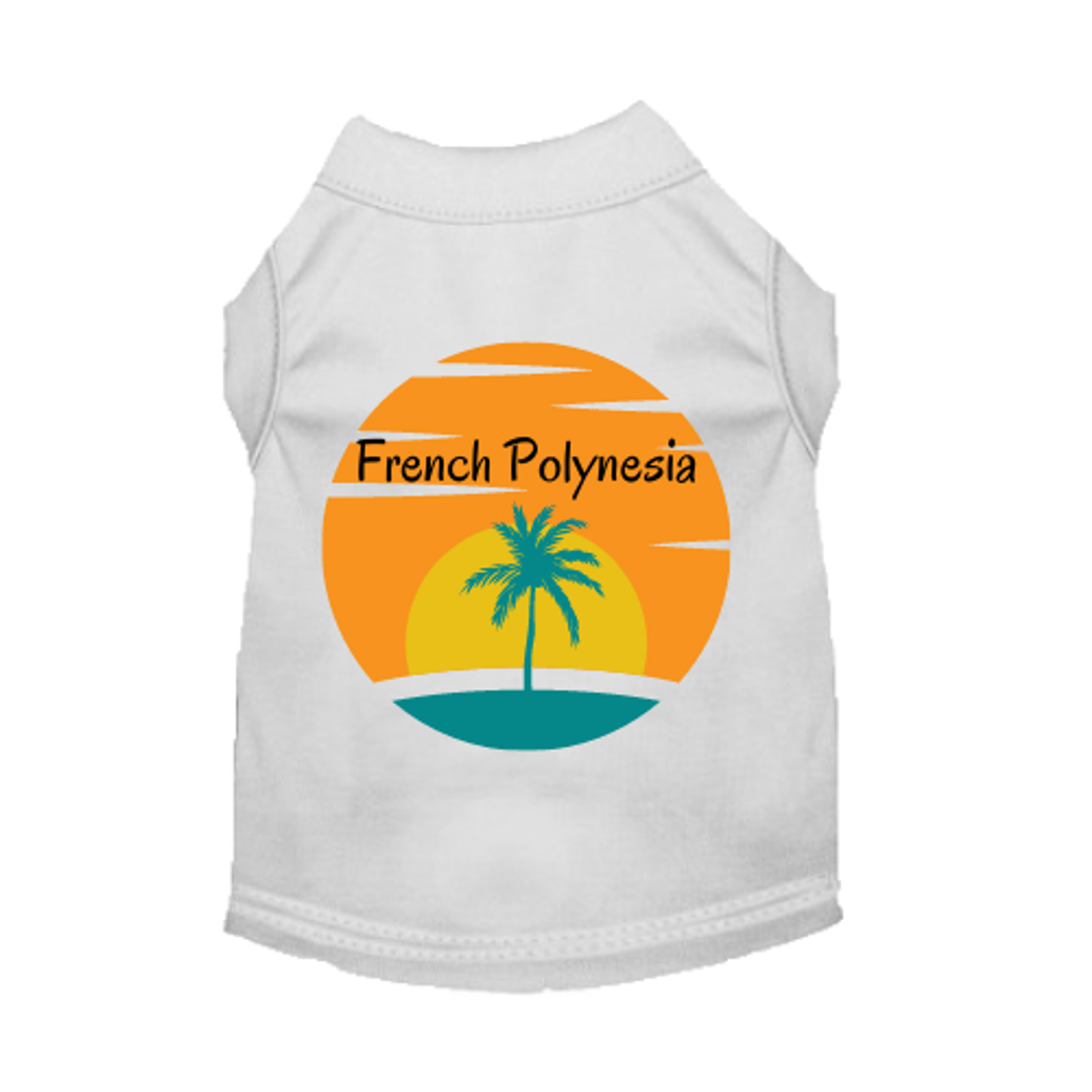 French Polynesia- Dog Shirt Image 1