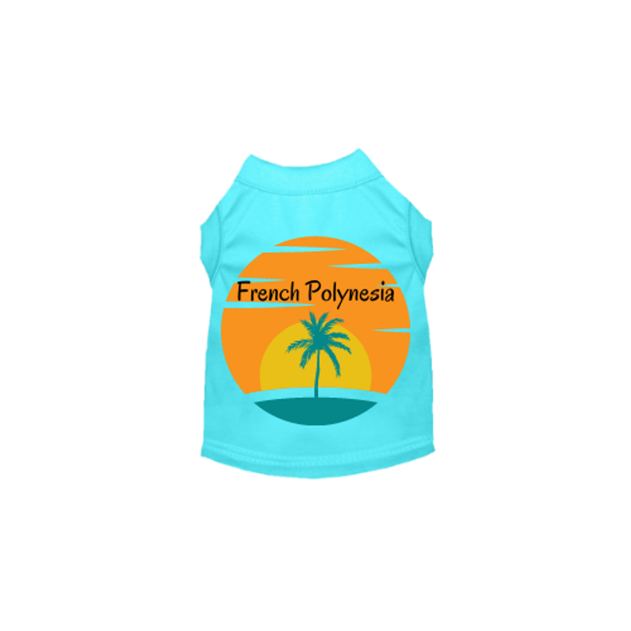 French Polynesia- Dog Shirt Image 1