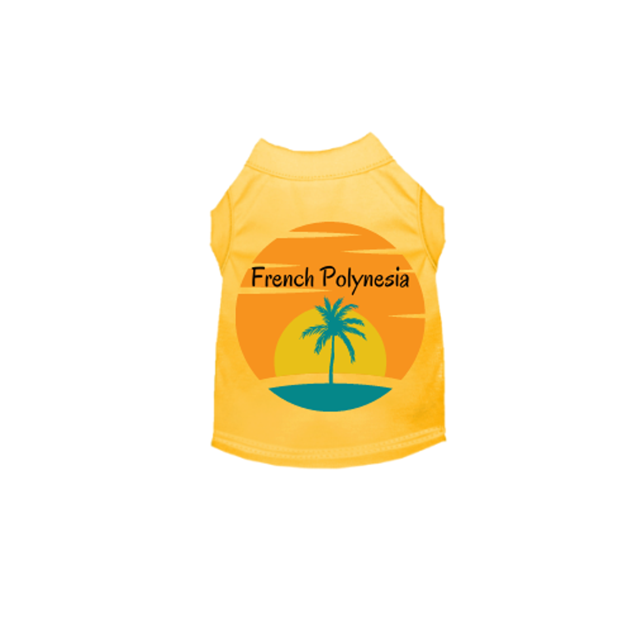 French Polynesia- Dog Shirt Image 1