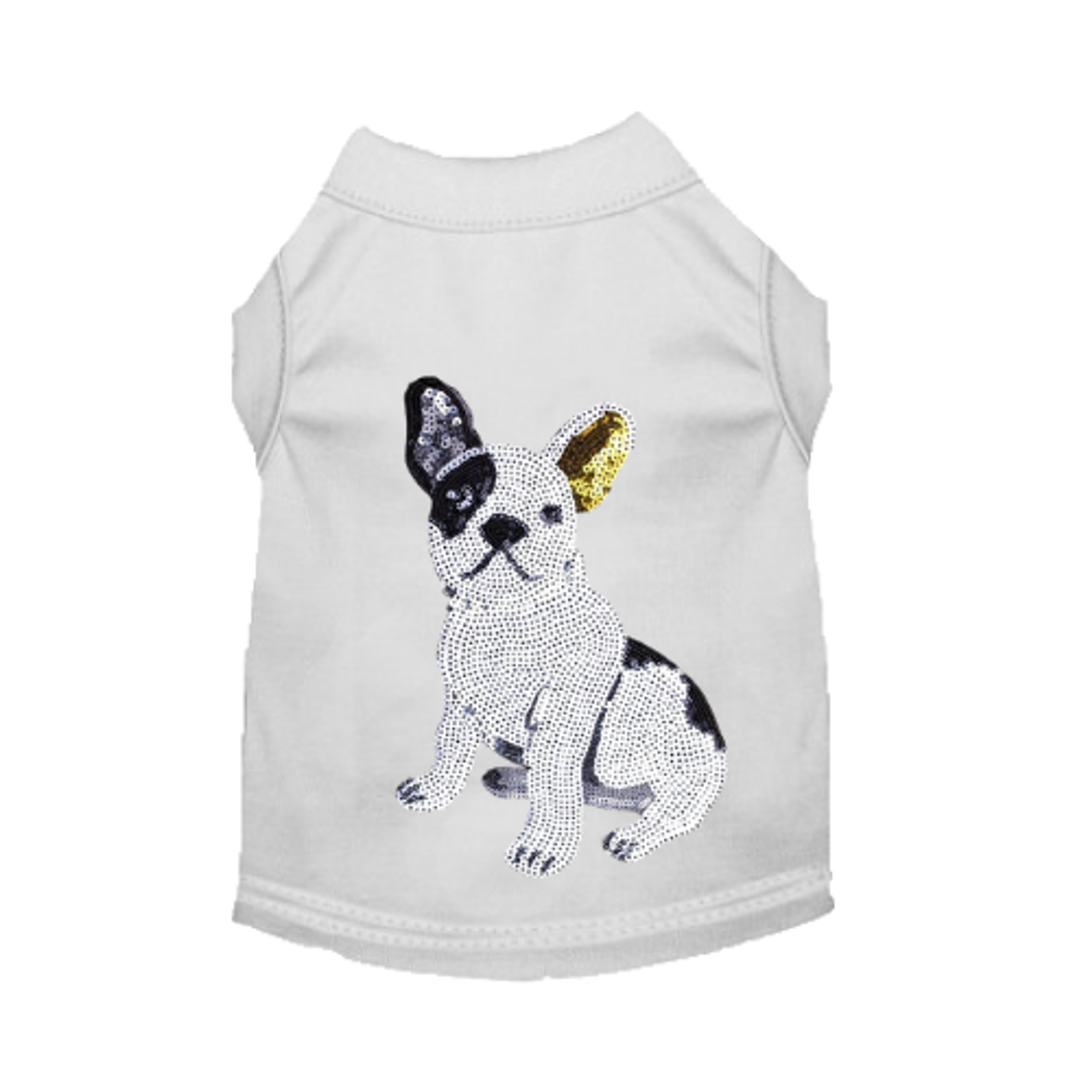 Frenchie Sequin Tee Image 1
