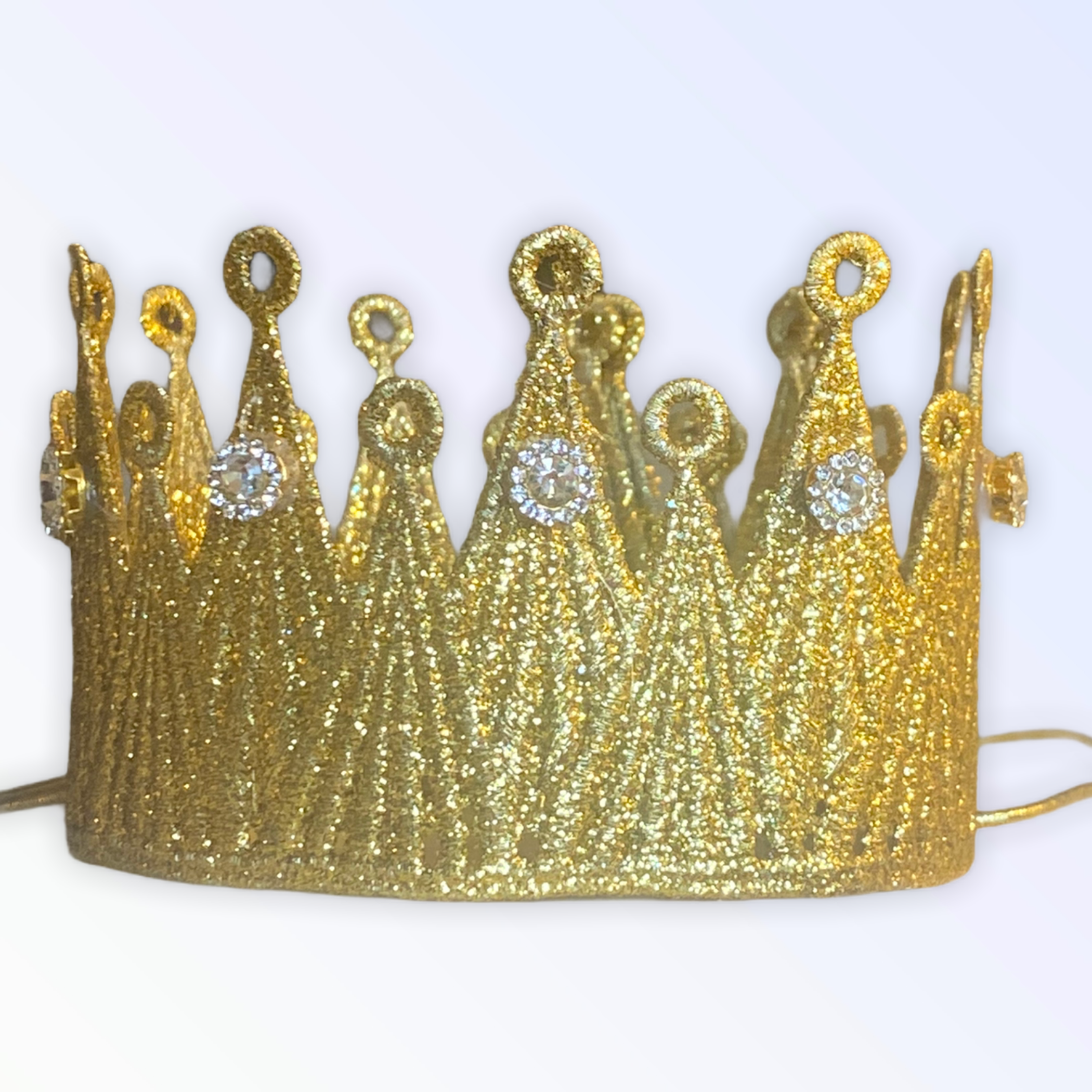 Glitter & Gold Crown Image 1