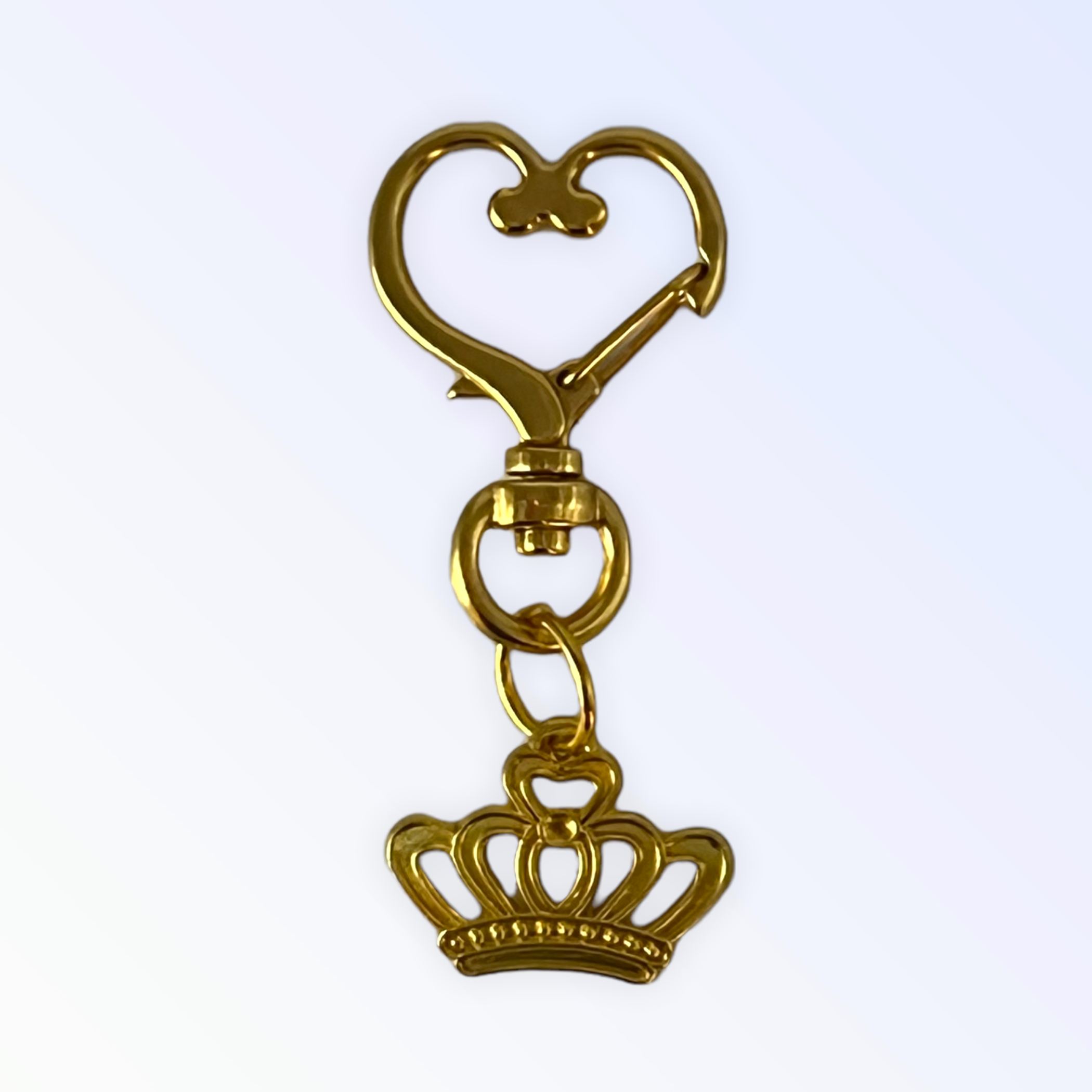Gold Crown Collar Charm Image 1