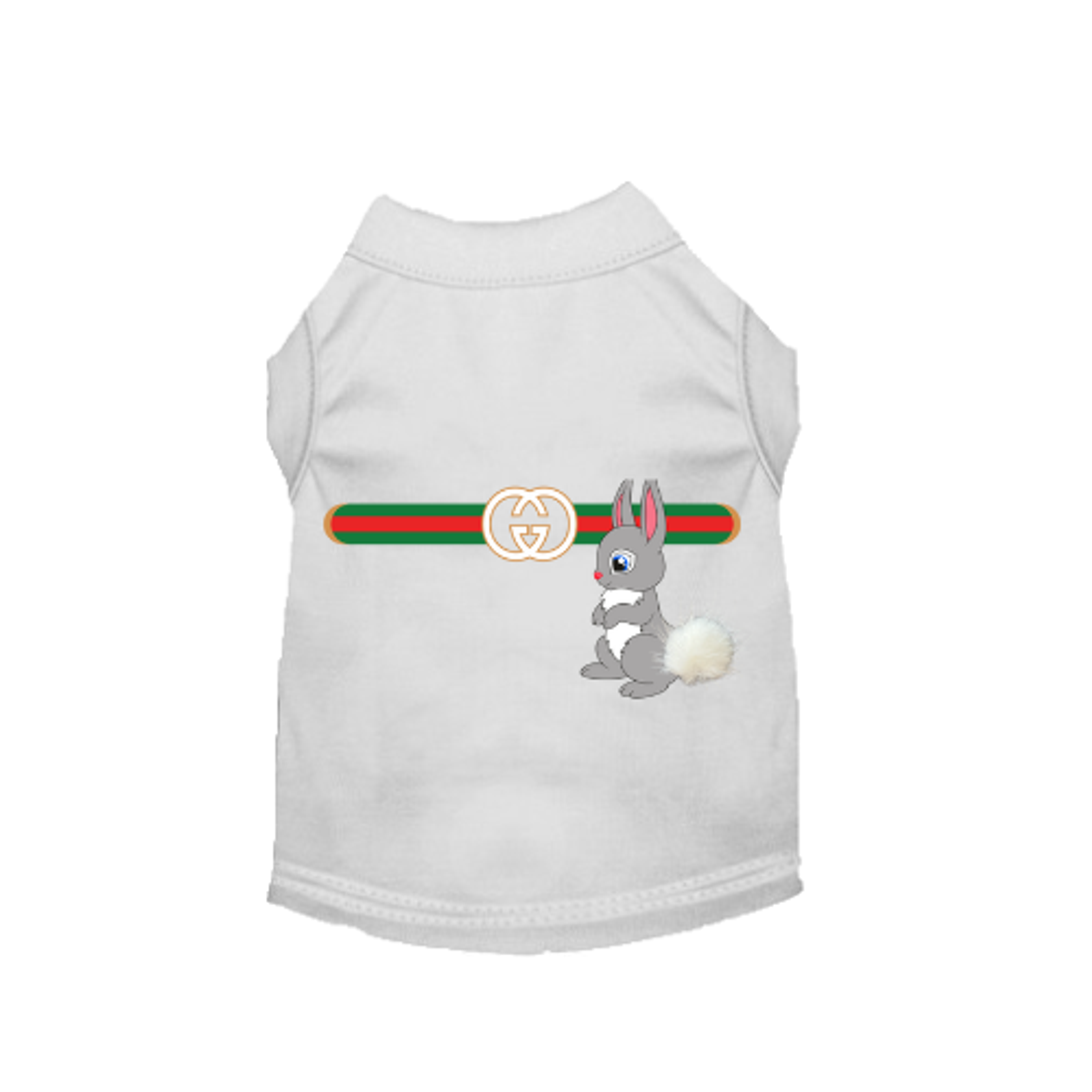 Gucchewi Bunny- Dog Shirt Image 1