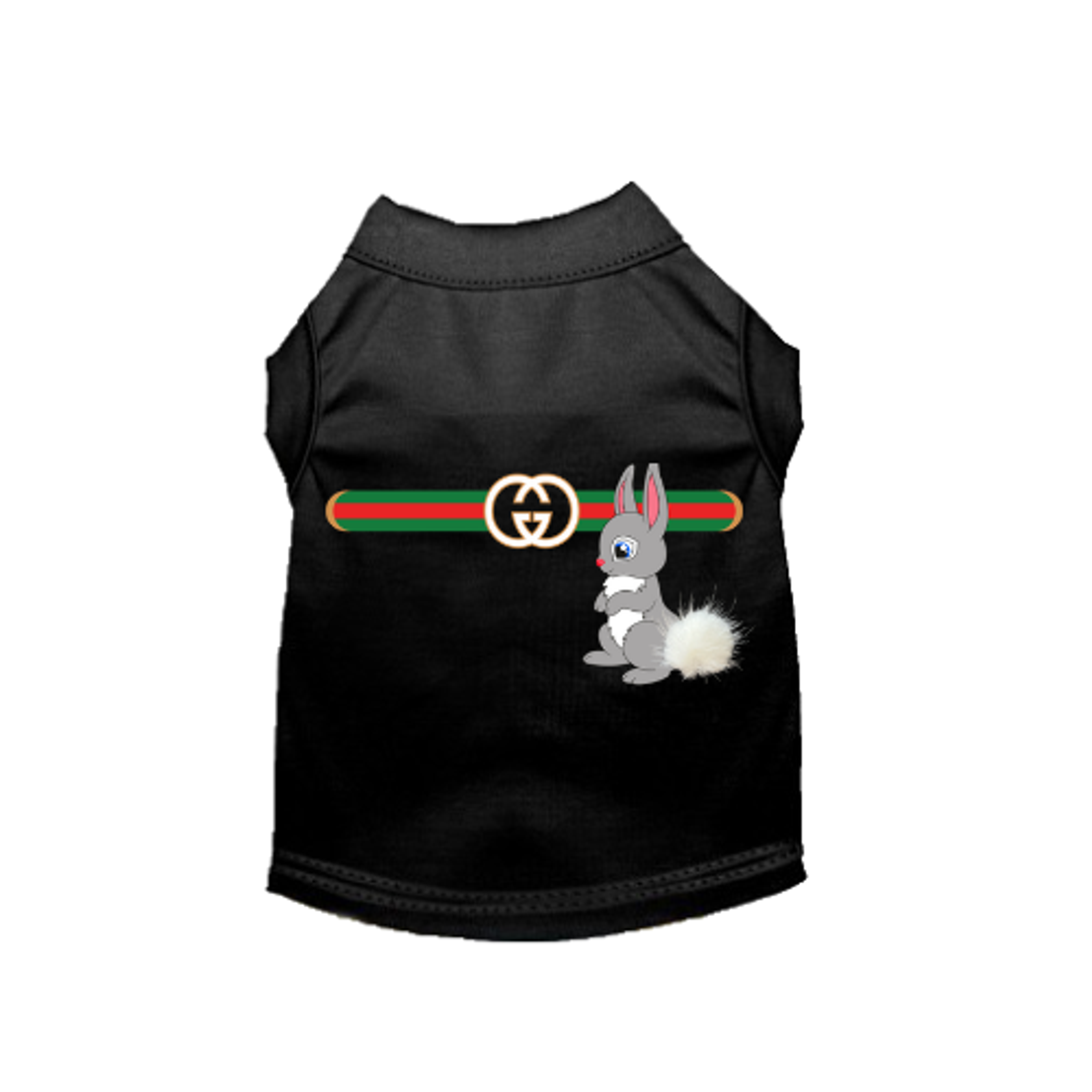 Gucchewi Bunny- Dog Shirt Image 1