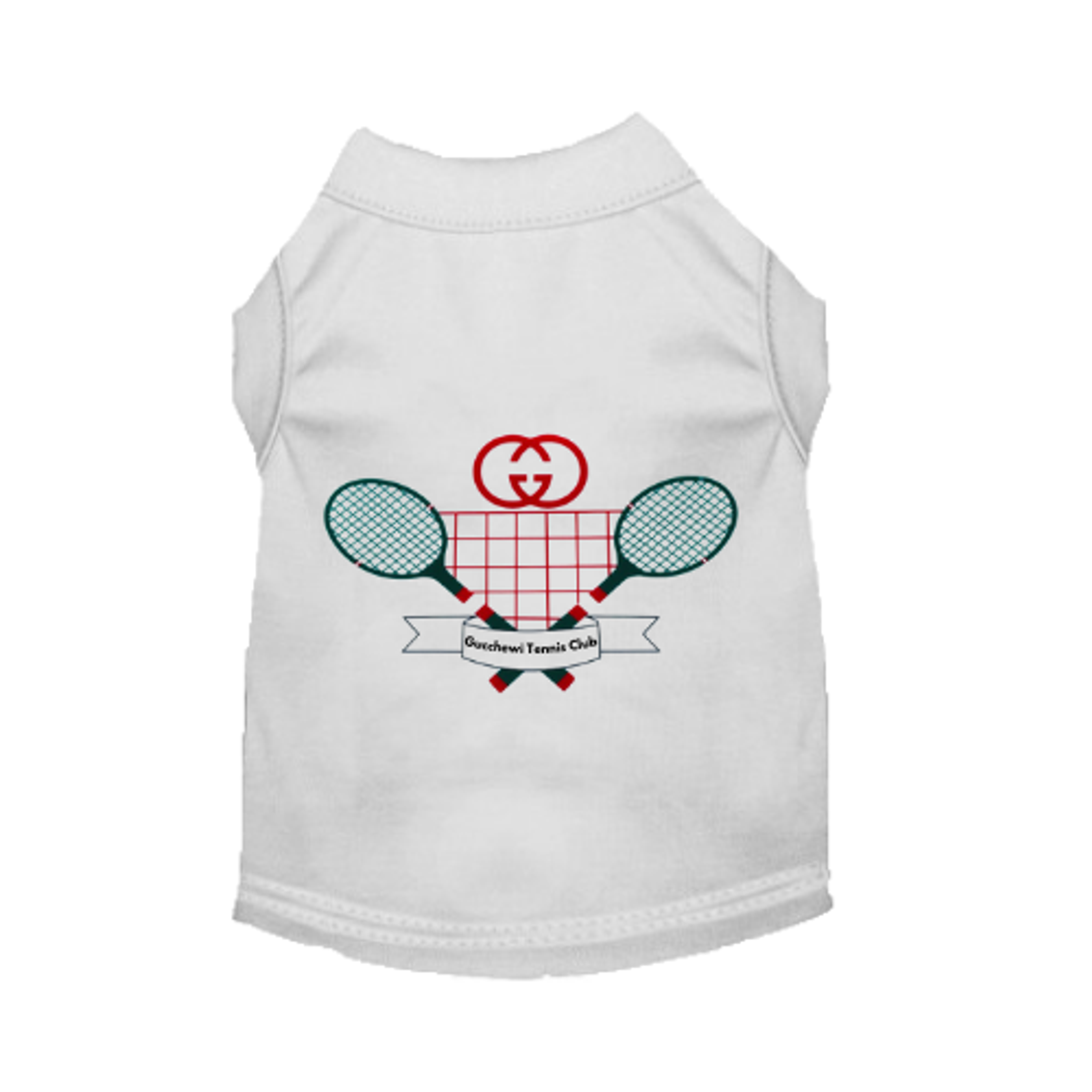 Gucchewi Tennis Club Dog Outfit Image 1