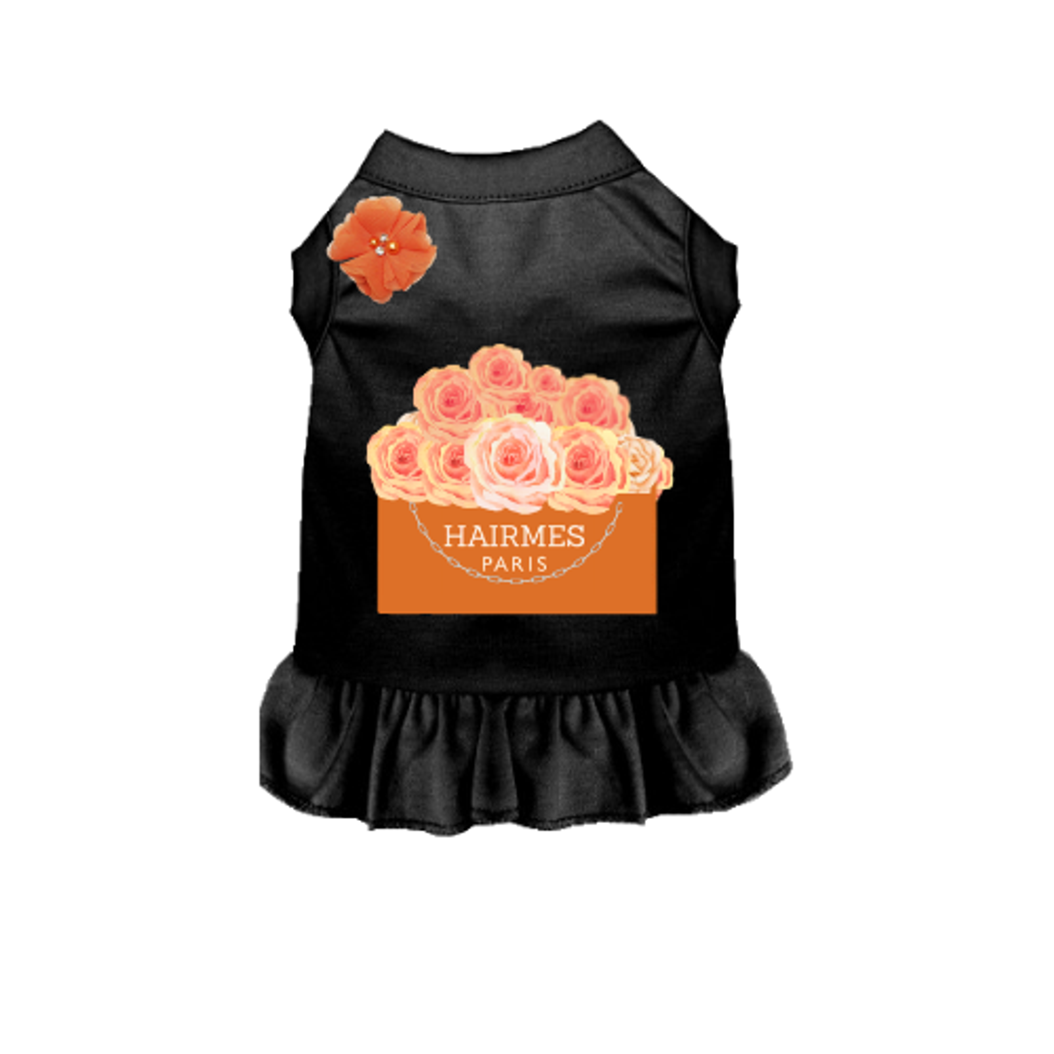 Hairmes Flowers Dog Dress Image 1