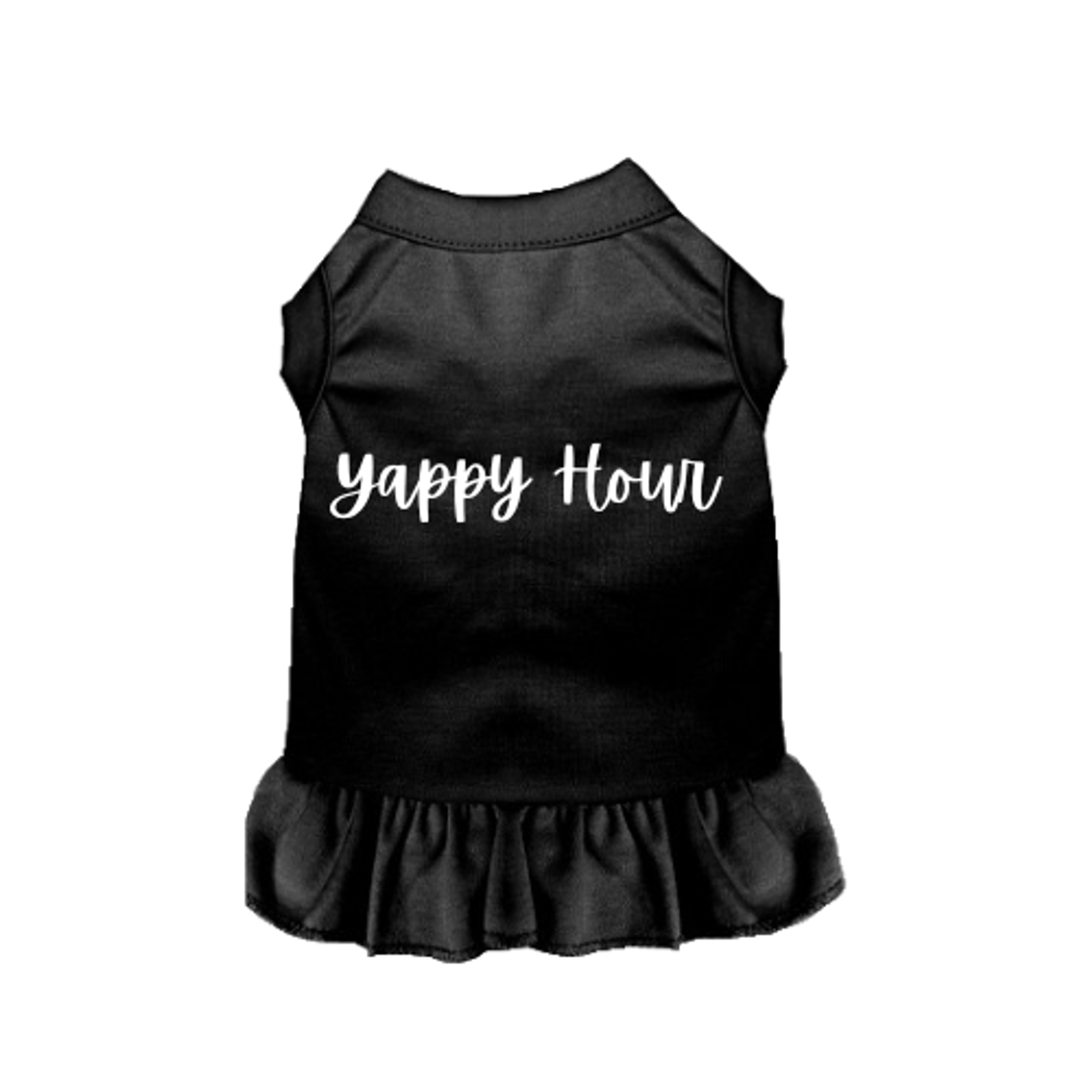 Happy Yappy Hour Matching Dog Dress or Tee Image 1