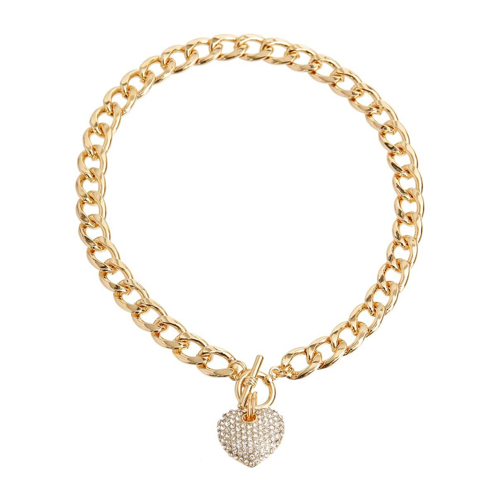 Heart Toggle Necklace Image 1