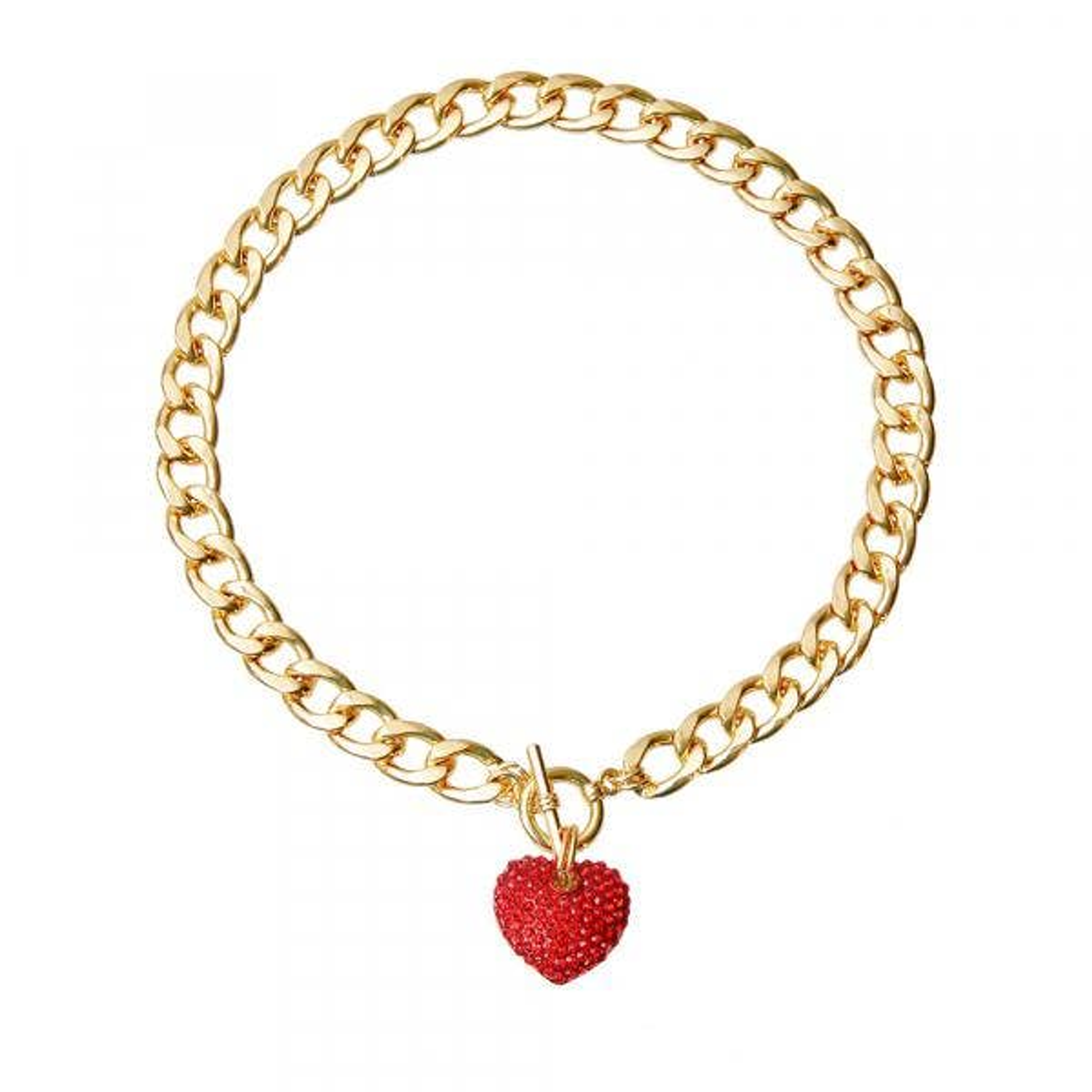 Heart Toggle Necklace Image 1
