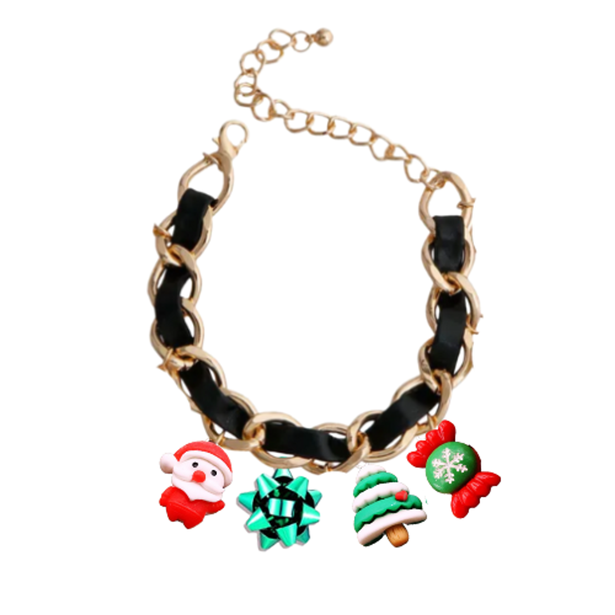 Holiday Charm Dog Necklace Image 1