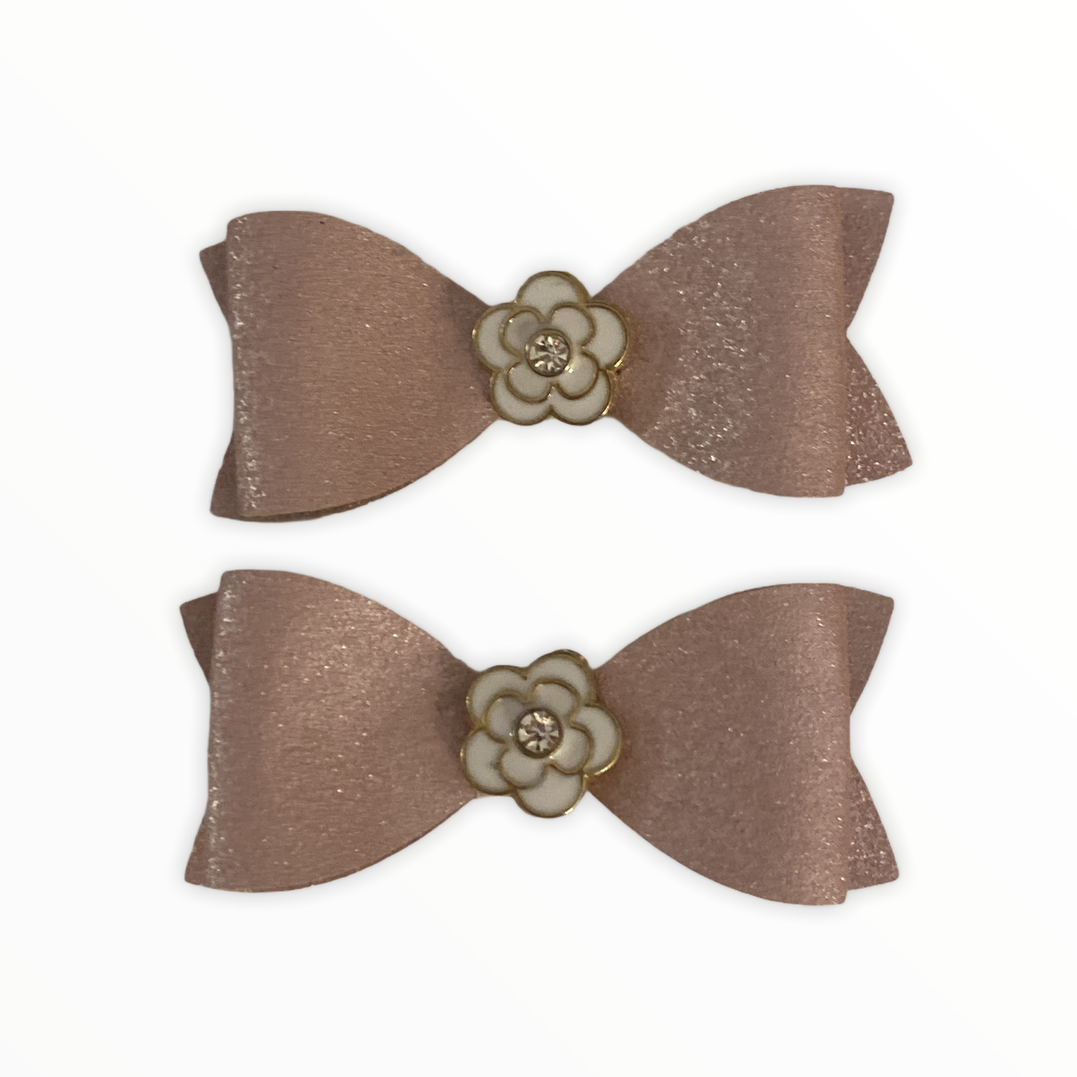 Camellia Glam Barrettes Image 1