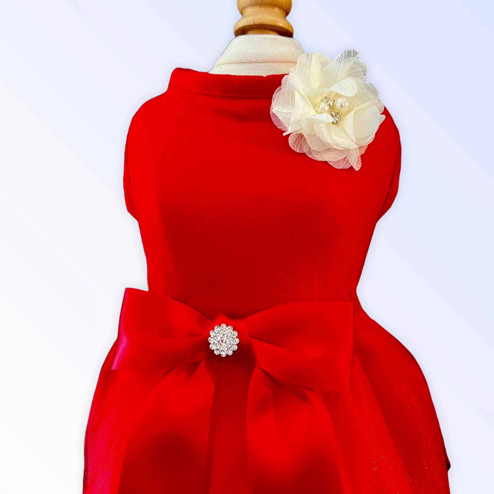 Chiffon Flower Holiday Dress Image 1