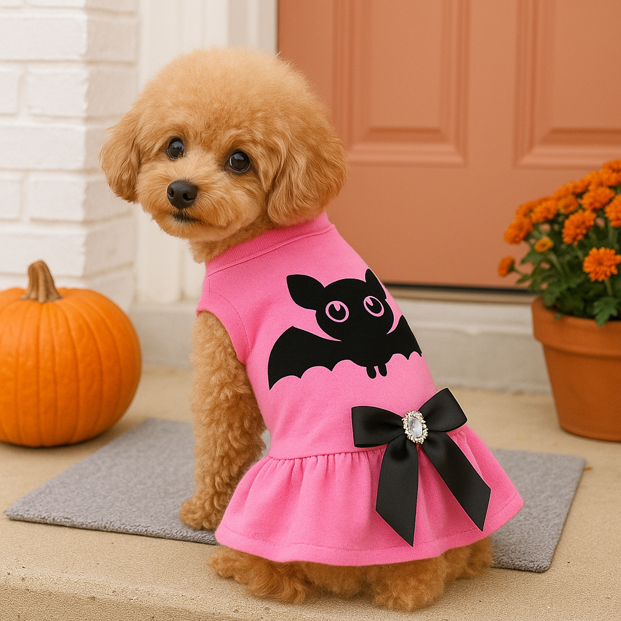 Bubblegum Bat Bijou Jewel Dress Image 1