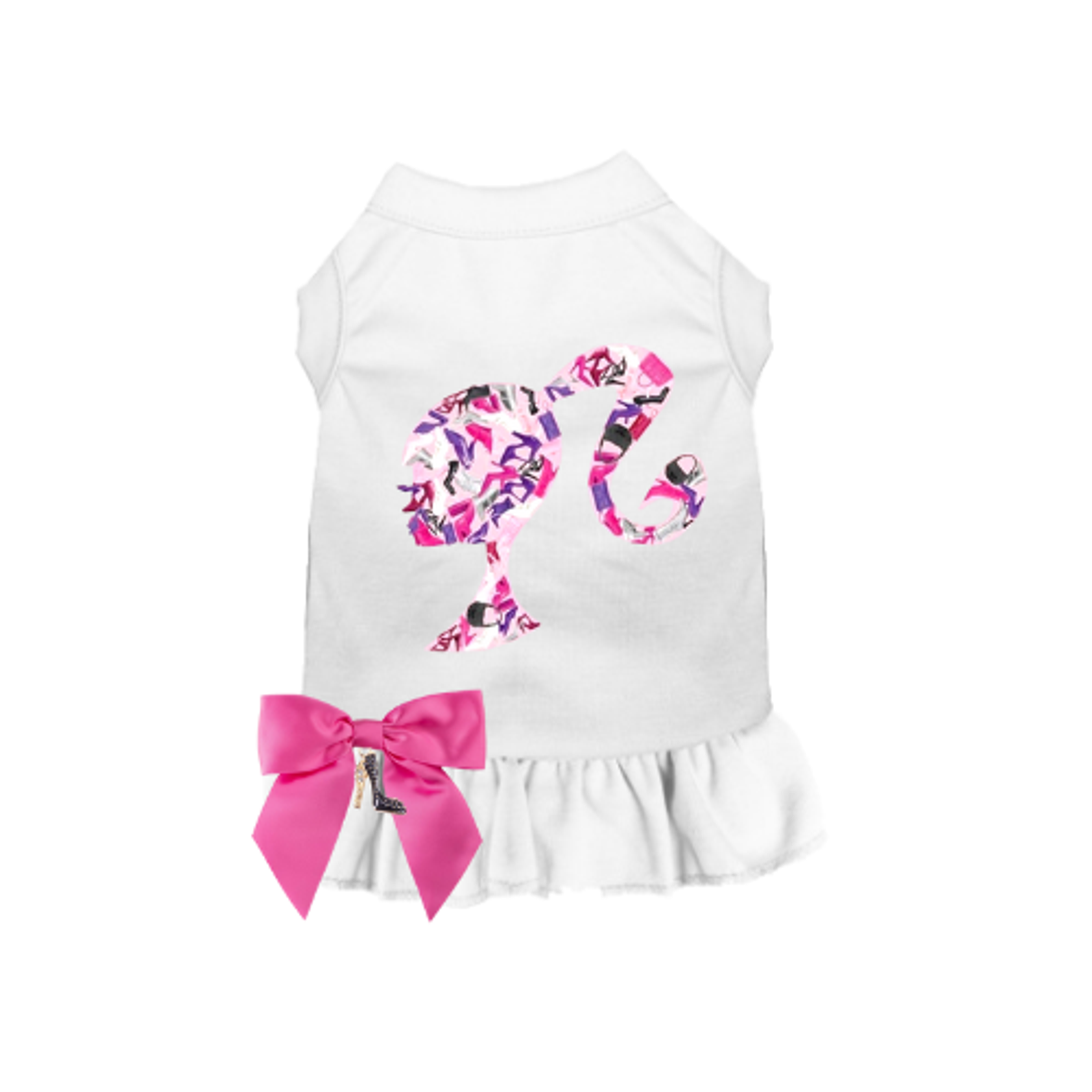 My Barbie Silhouette- Dog Dress Image 1