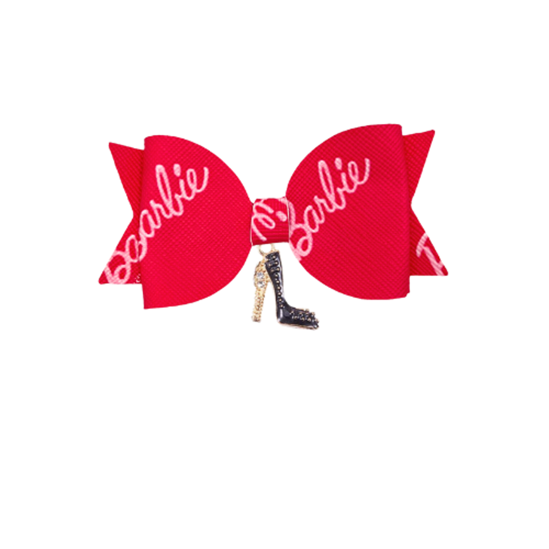 Barbie and High Heels Dog Hair Bow Image 1