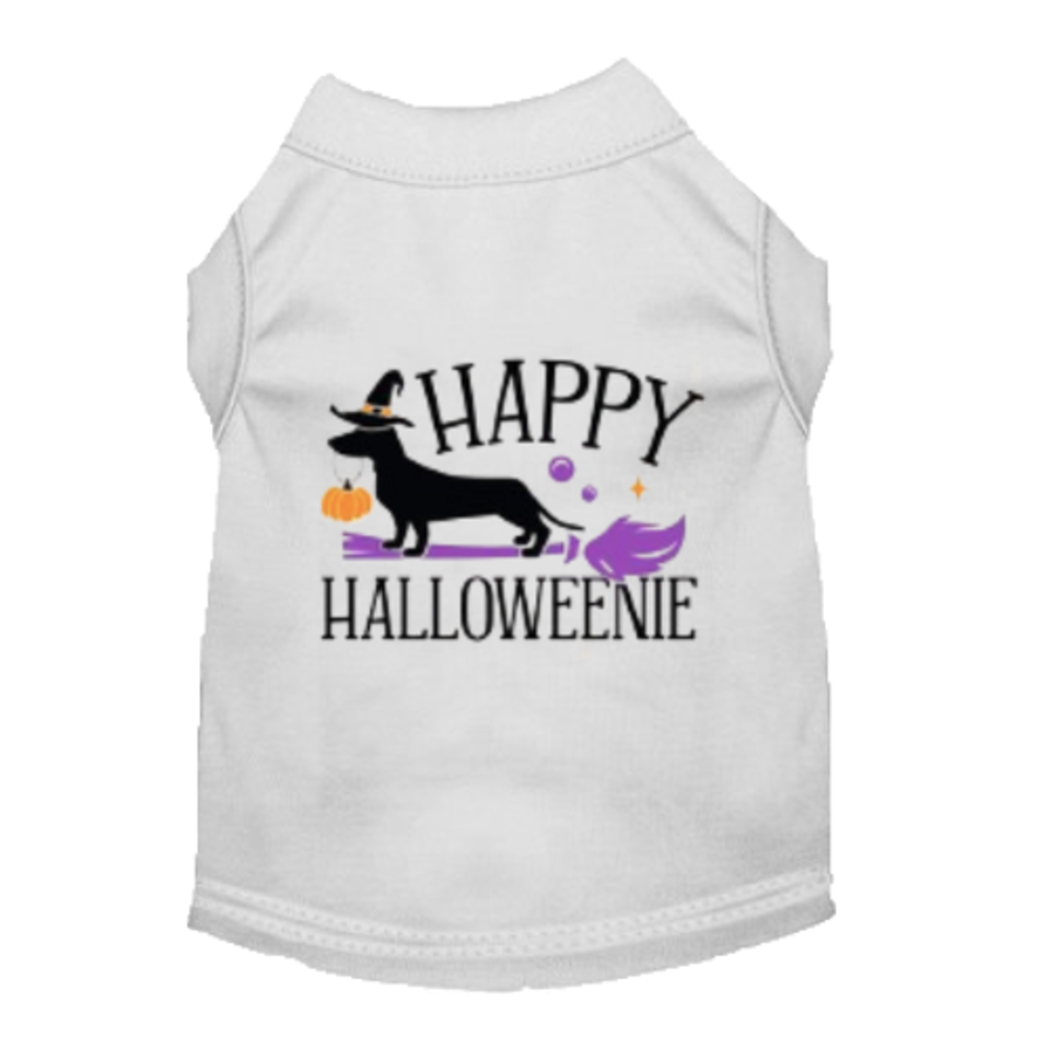 Happy Halloweenie Dog Tee Image 1