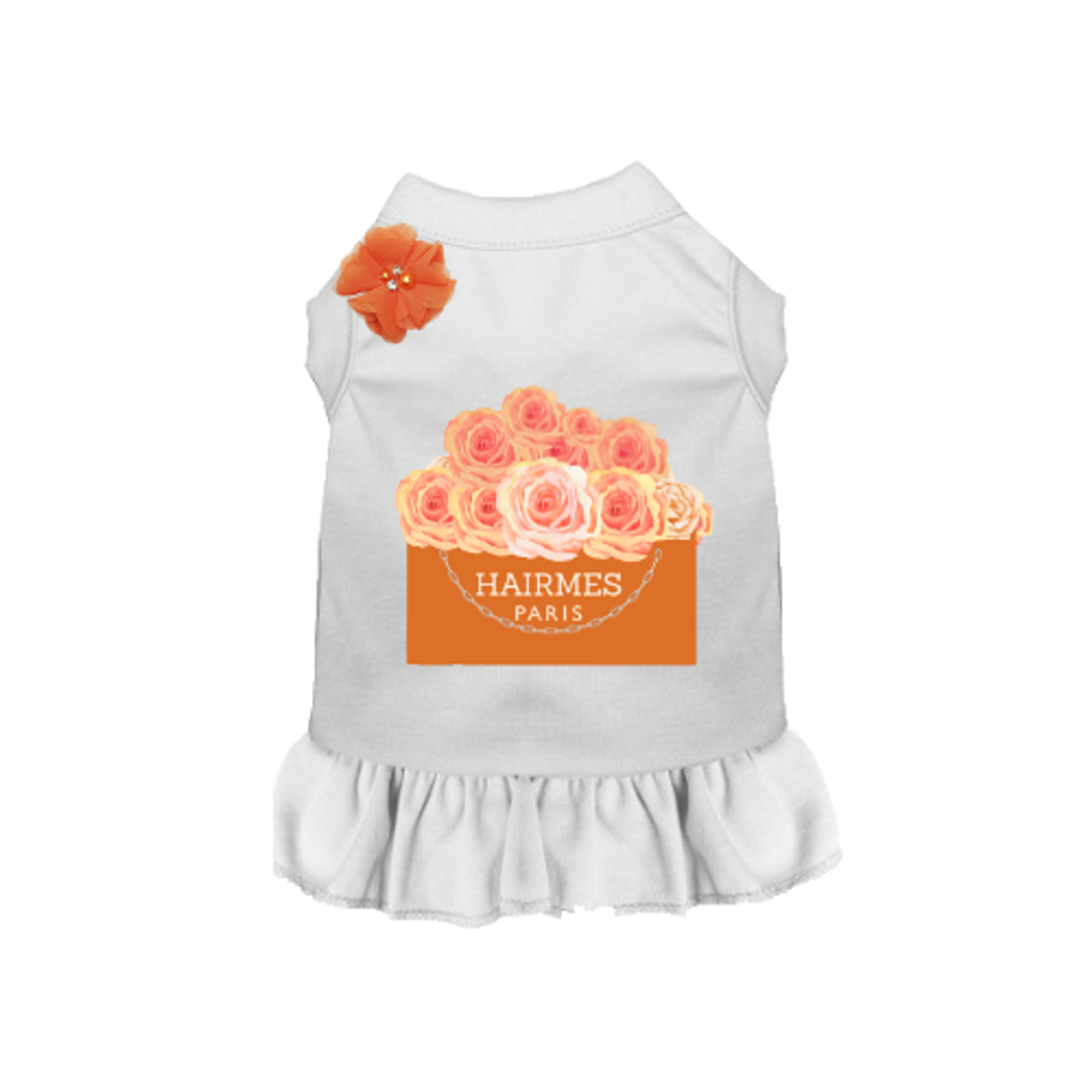 Hairmes Roses- Dog Dress Image 1
