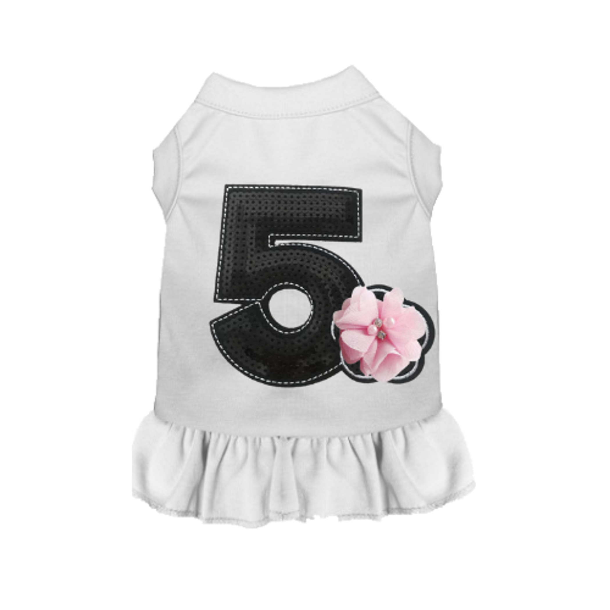 Chiffon No. 5 Flower- Dog Dress Image 1