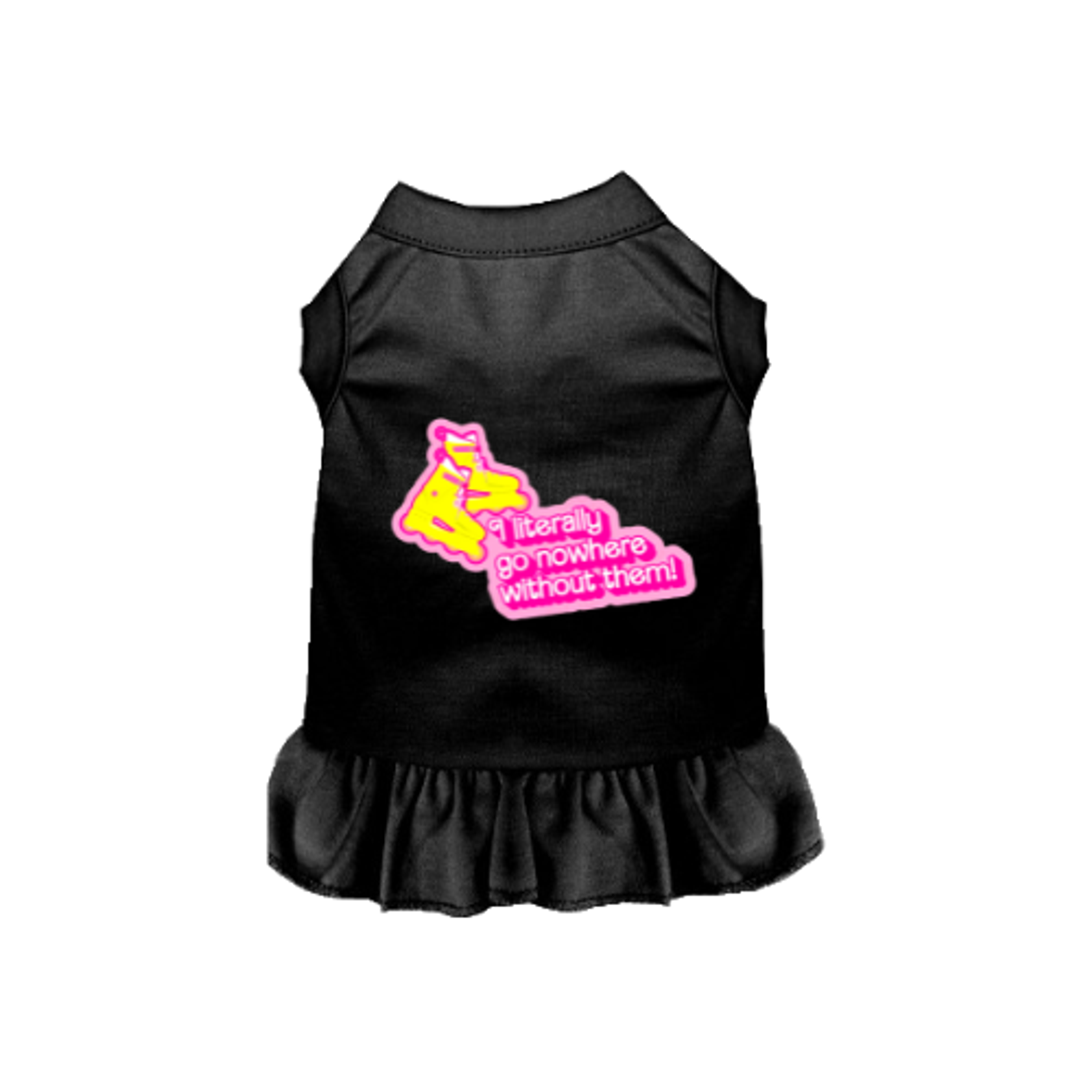 Nowhere Without My Skates- Dog Dress Image 1