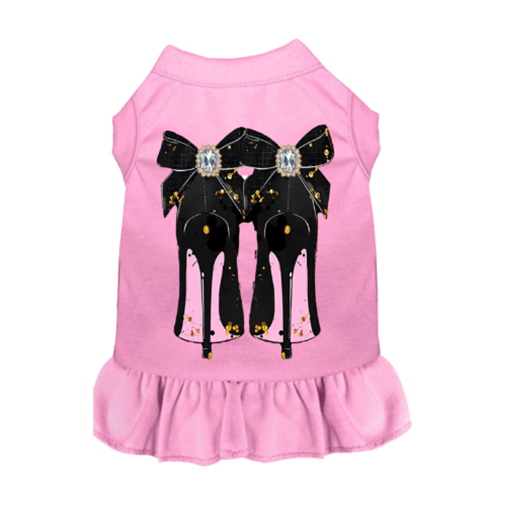 My Favorite Pink Heels- Dog Dress Image 1