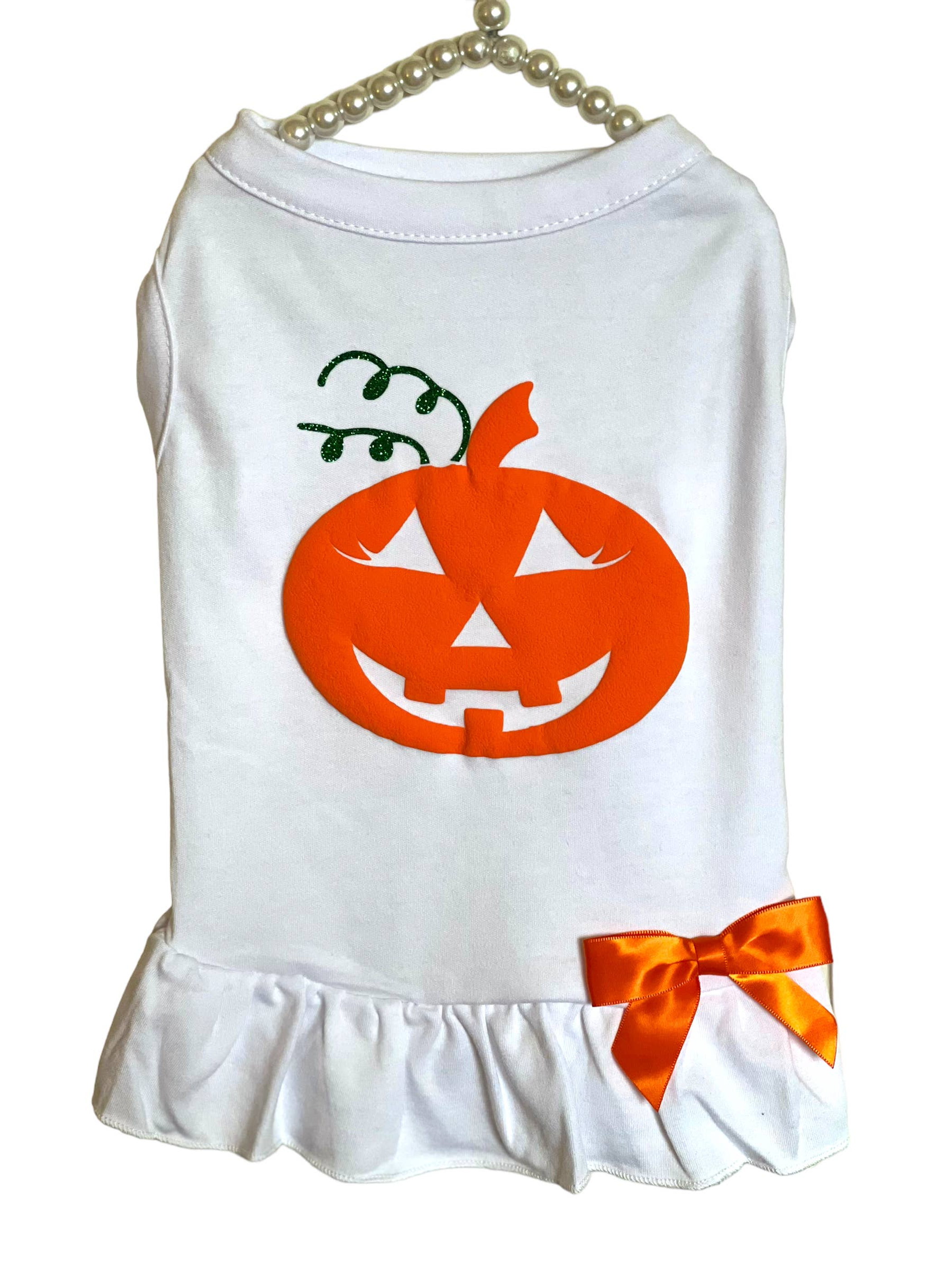 Puffed Pumpkin Dog Outfit Image 1