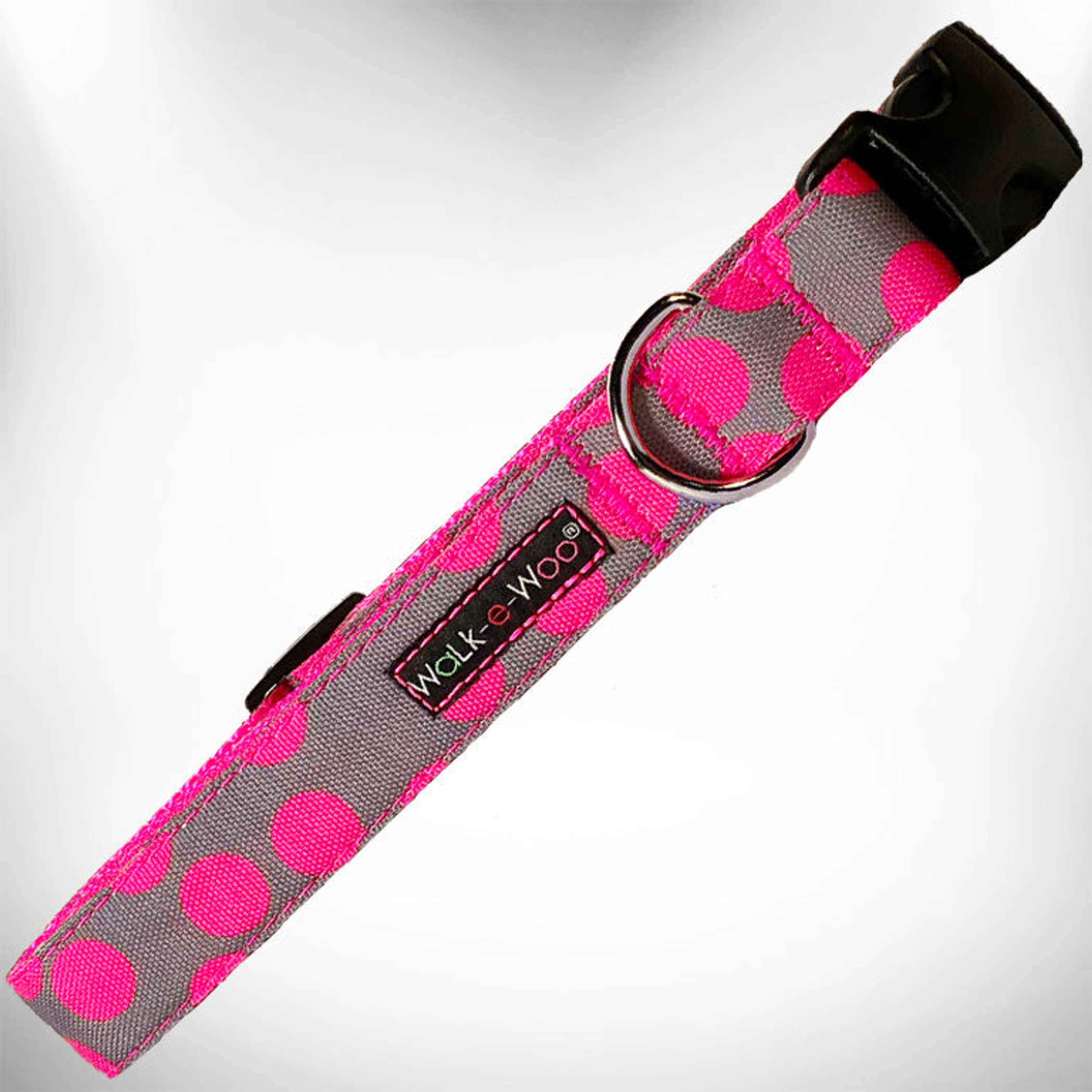 Polka Dot Dog - Neon Collars Image 1