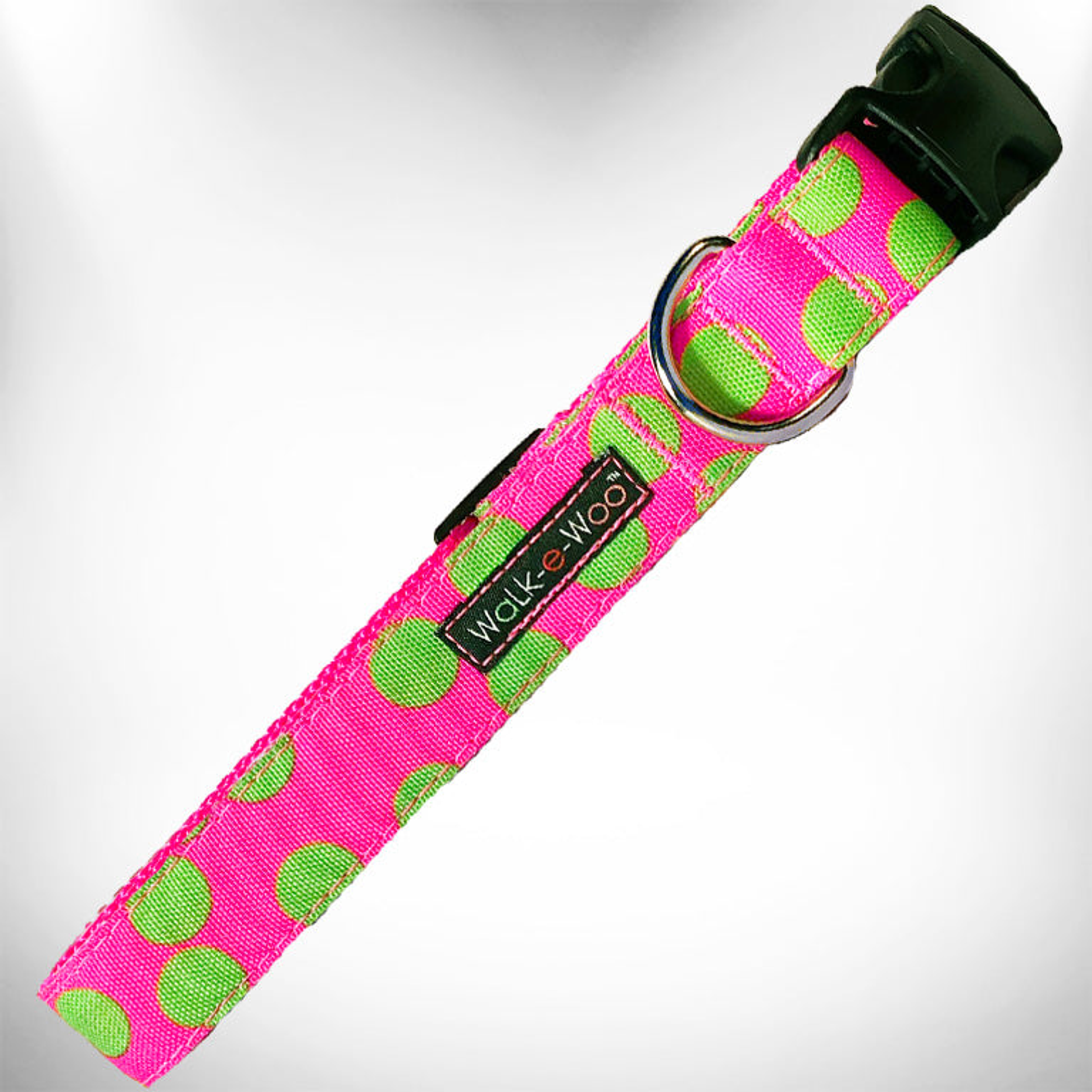 Polka Dot Dog - Neon Collars Image 1