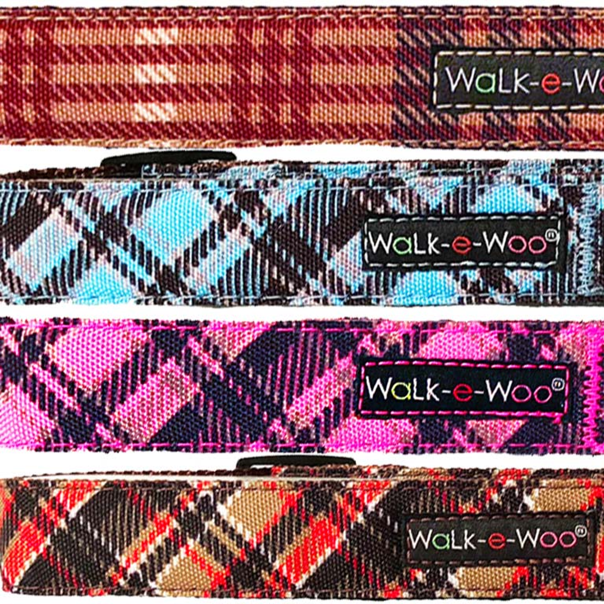 Plaid Dog Collars Image 1