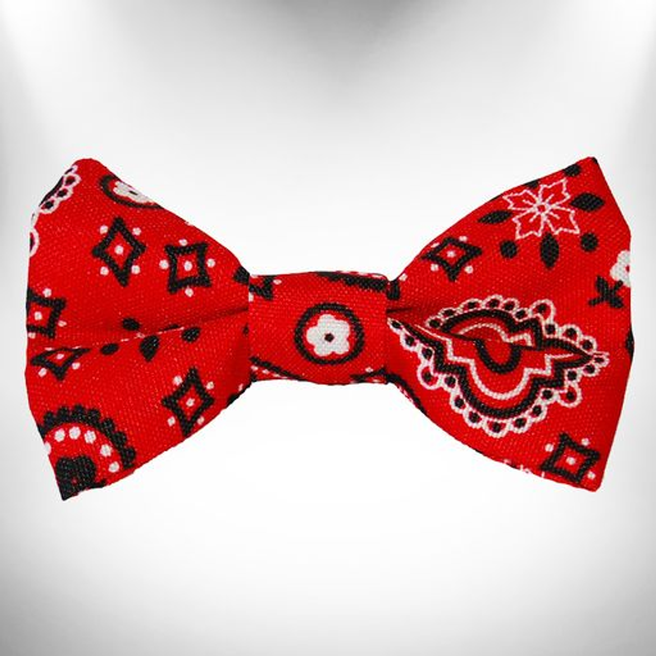 Bandana Dog Bow Tie Image 1