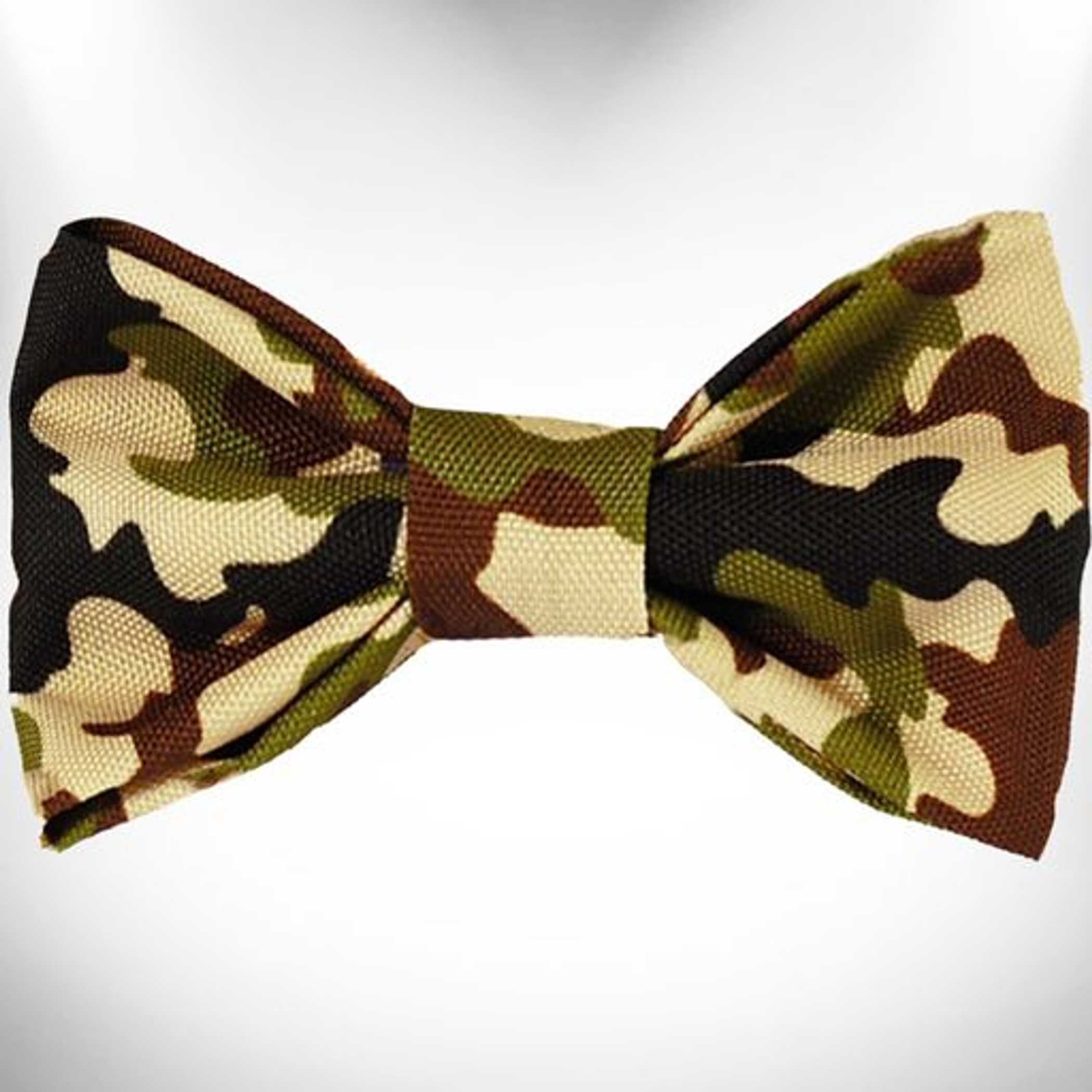 Camo Dog Bow Tie Image 1