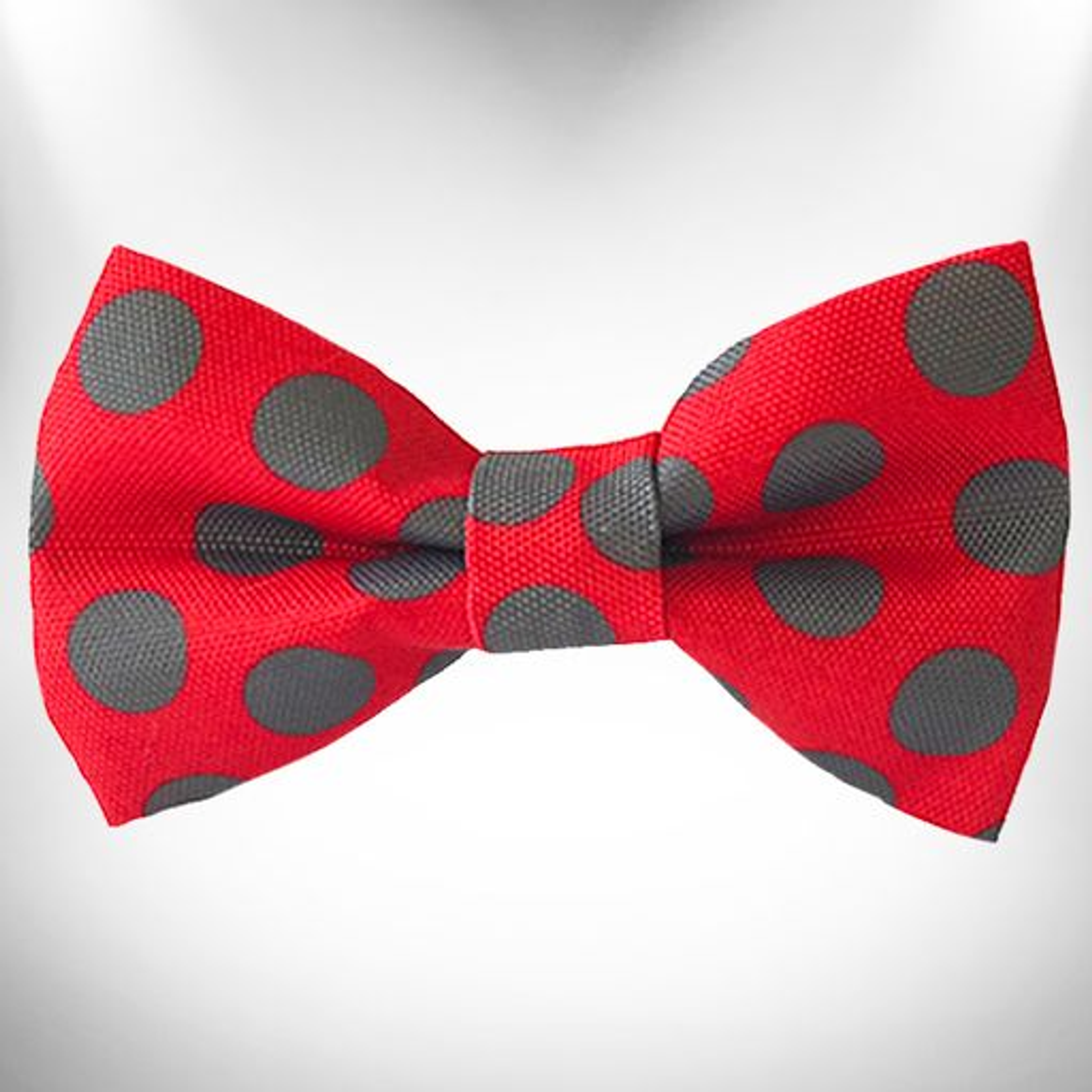 Polka Dot Dog Bow Tie Image 1