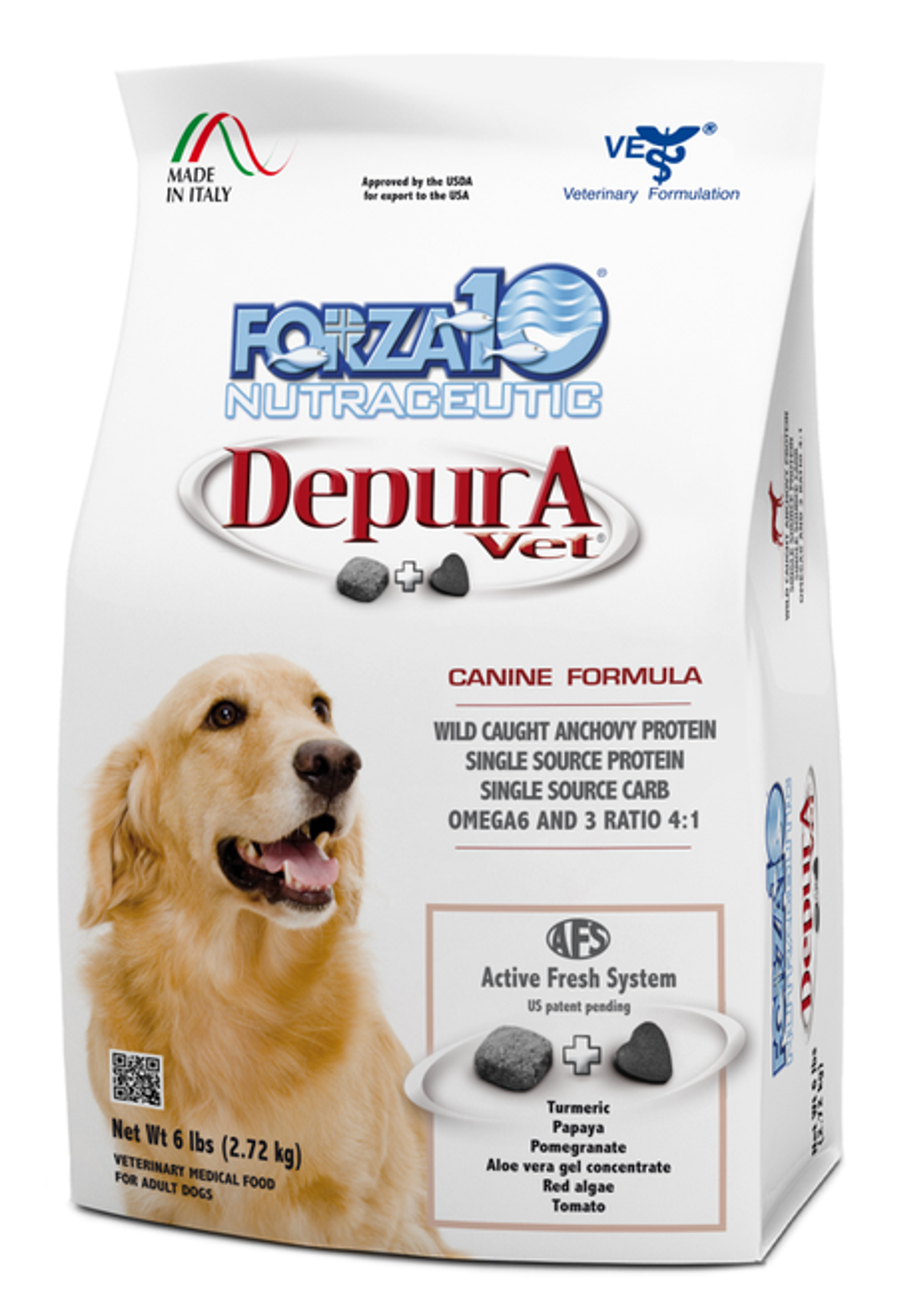 Forza10 Active Depura Fish Diet Dry Dog Food Image 1