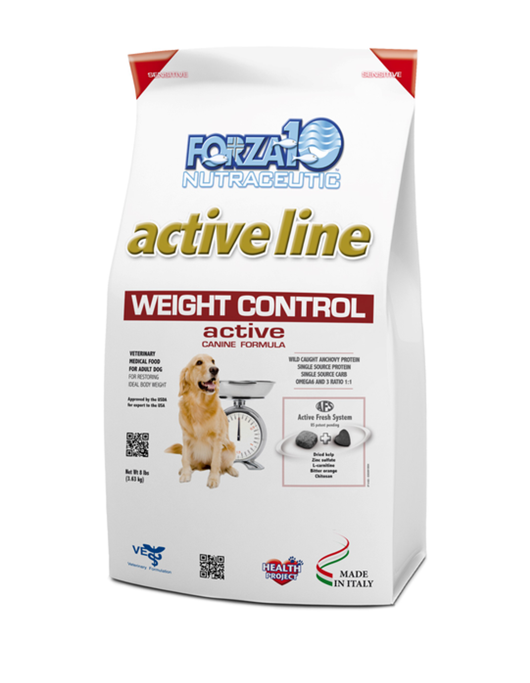Forza10 Active Weight Control Diet Dry Dog Food Image 1