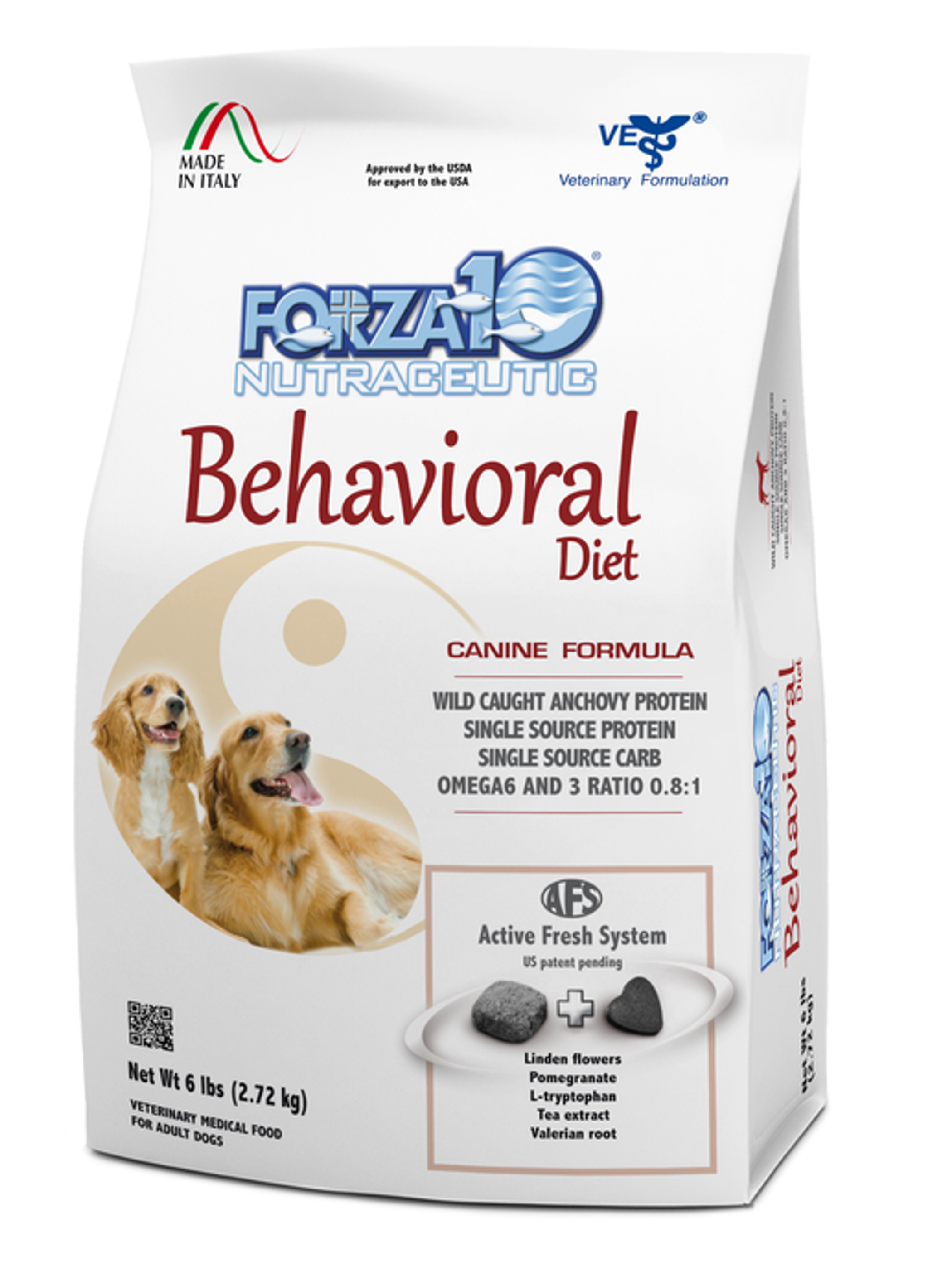 Forza10 Active Behavioral Support Diet Dry Dog Food Image 1