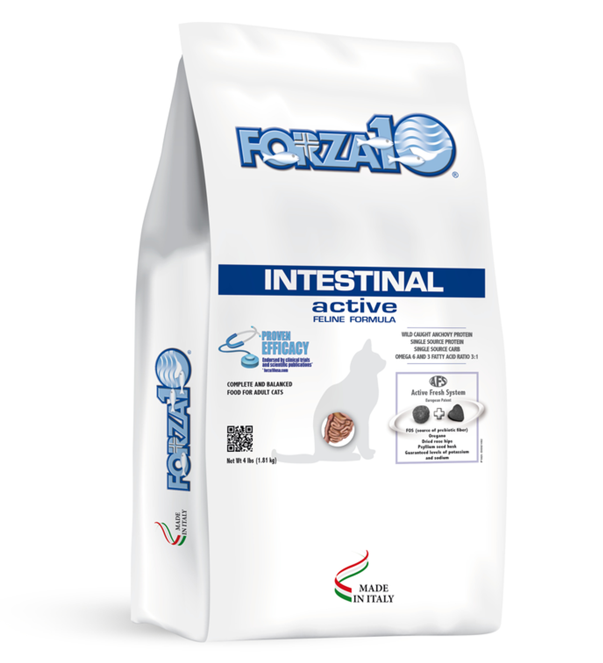 Forza10 Active Intestinal Support Diet Dry Cat Food Image 1
