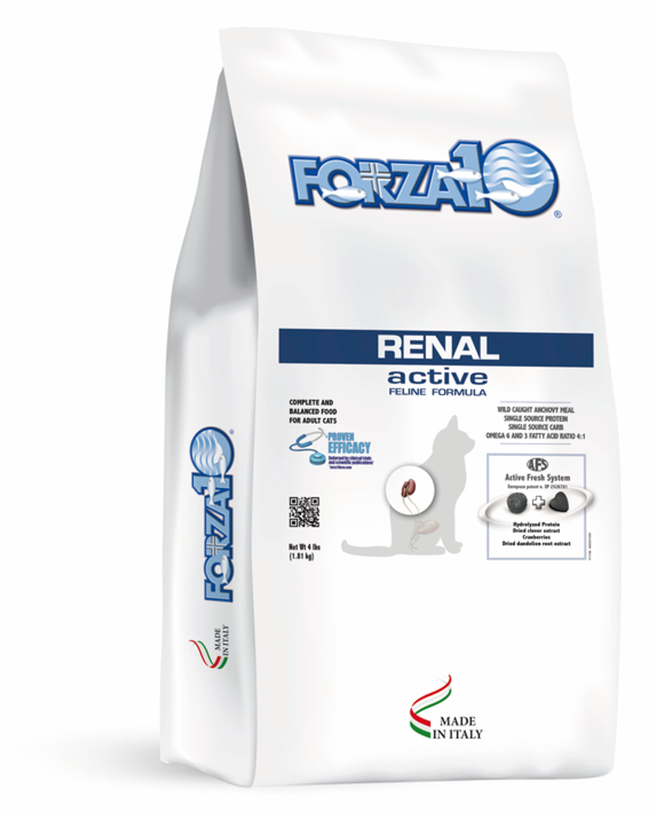 Forza10 Active Kidney Renal Support Diet Dry Cat Food Image 1