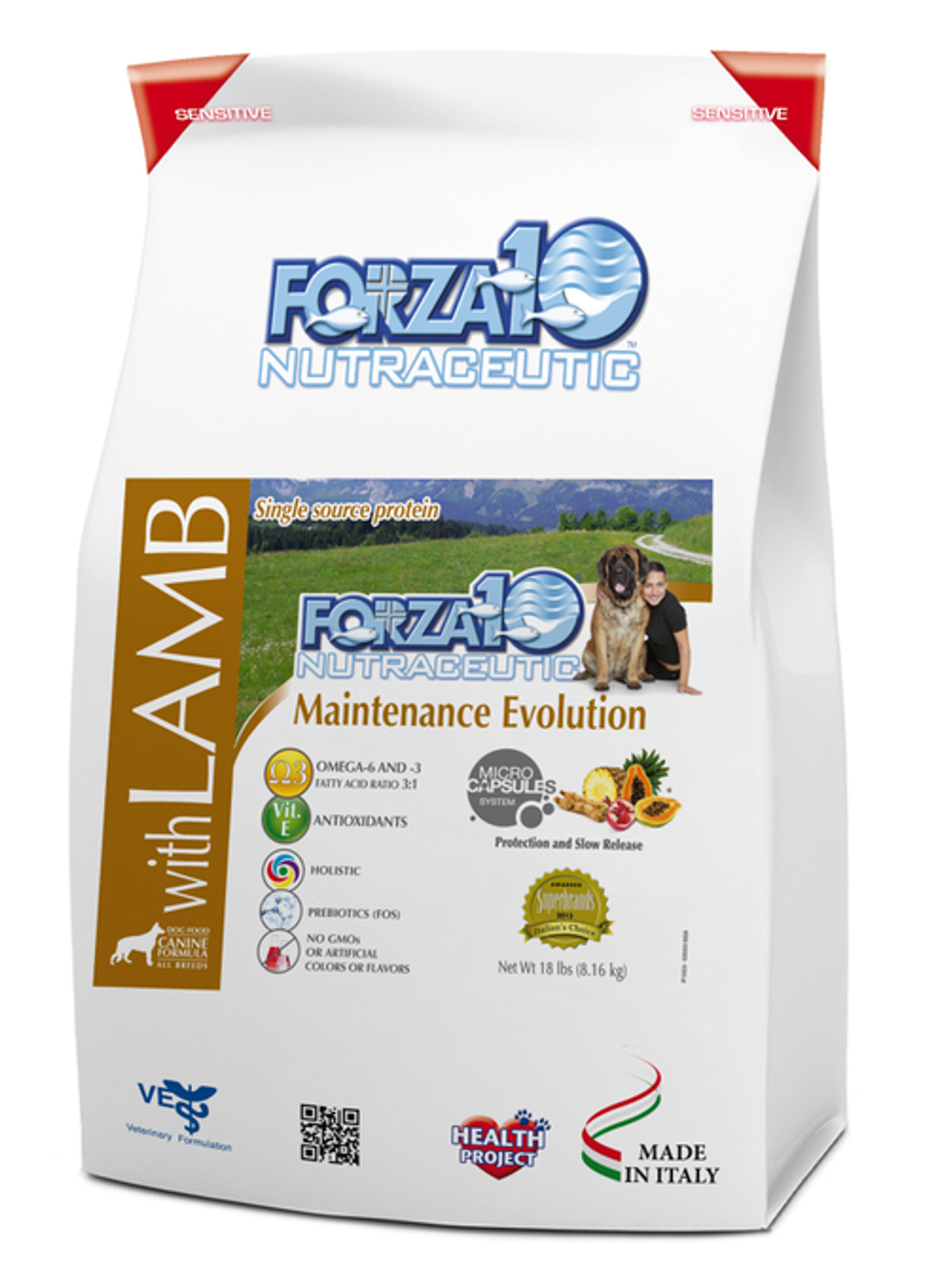 Forza10 Maintenance Evolution Lamb Dry Dog Food Image 1