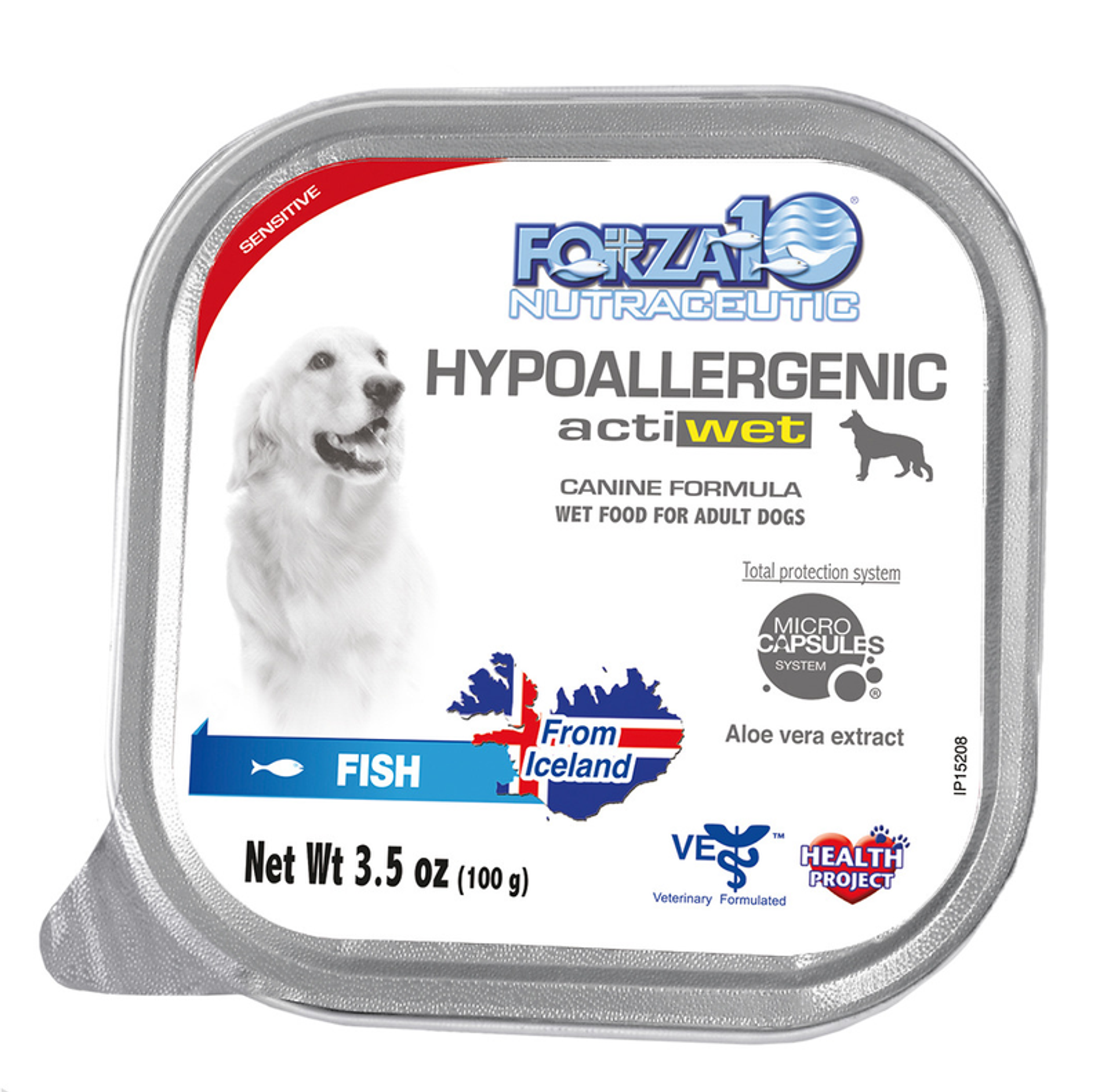 Forza10 Actiwet Hypoallergenic Icelandic Fish Recipe Canned Dog Food Image 1