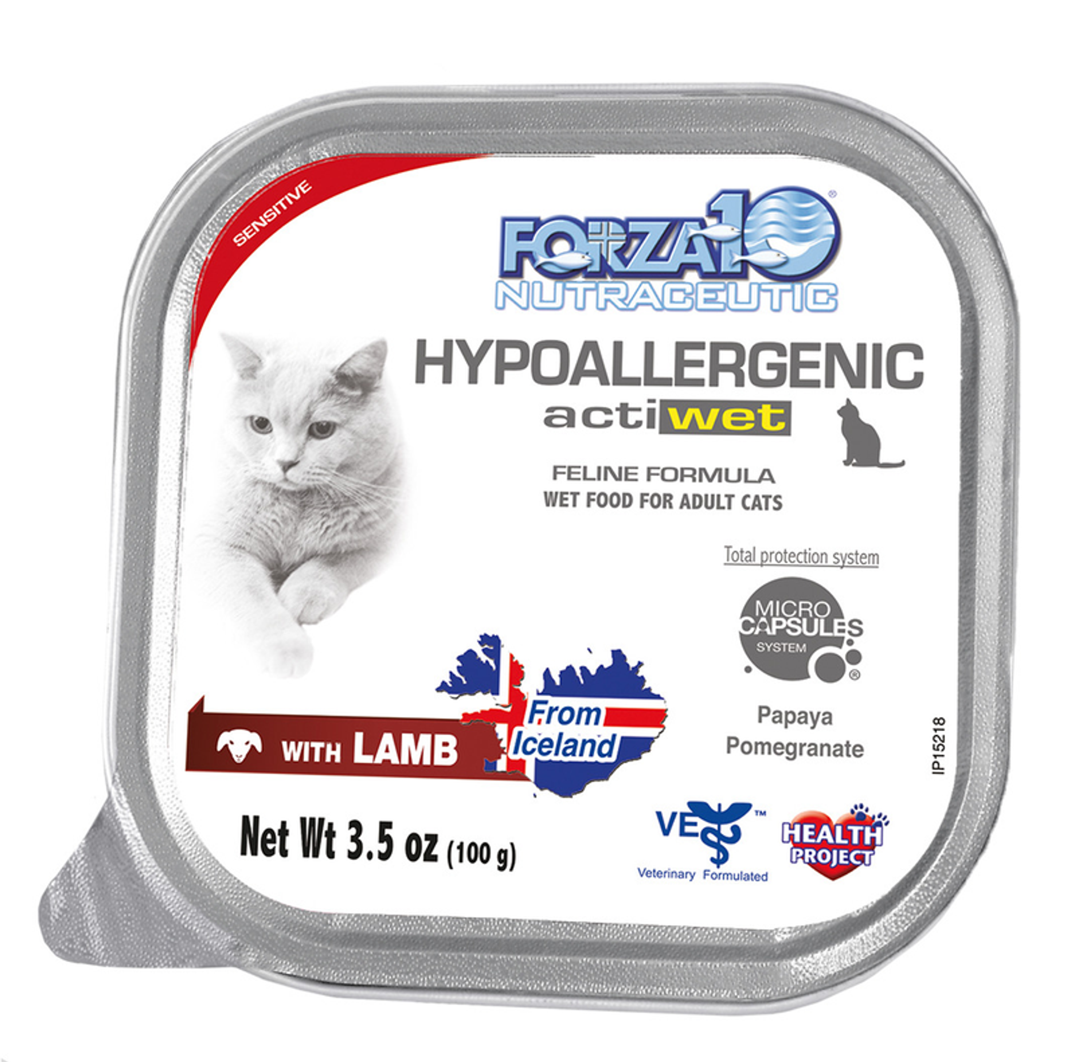 Forza10 Actiwet Hypoallergenic Canned Cat Food Image 1