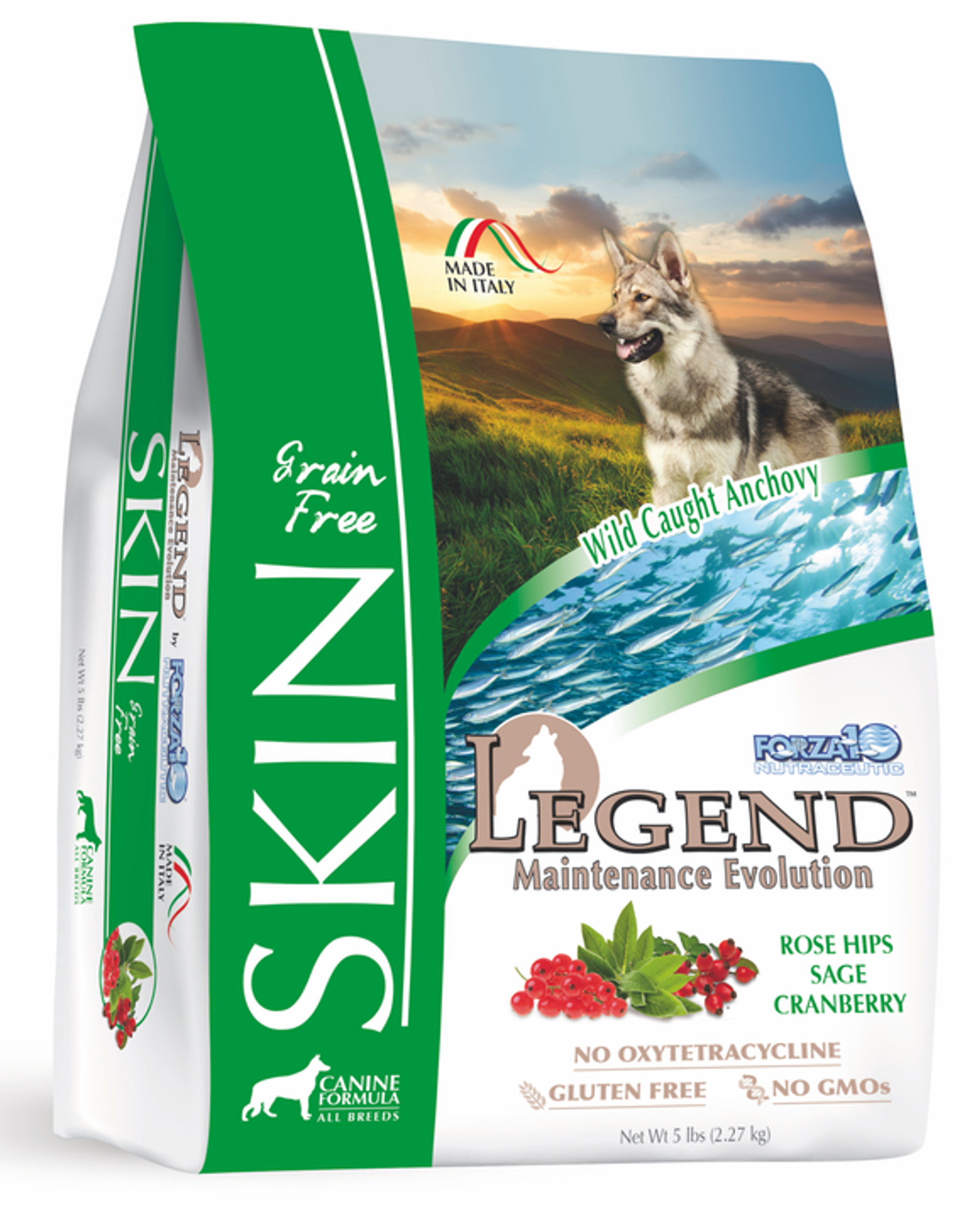 Forza10 Legend Skin Grain-Free Dry Dog Food Image 1