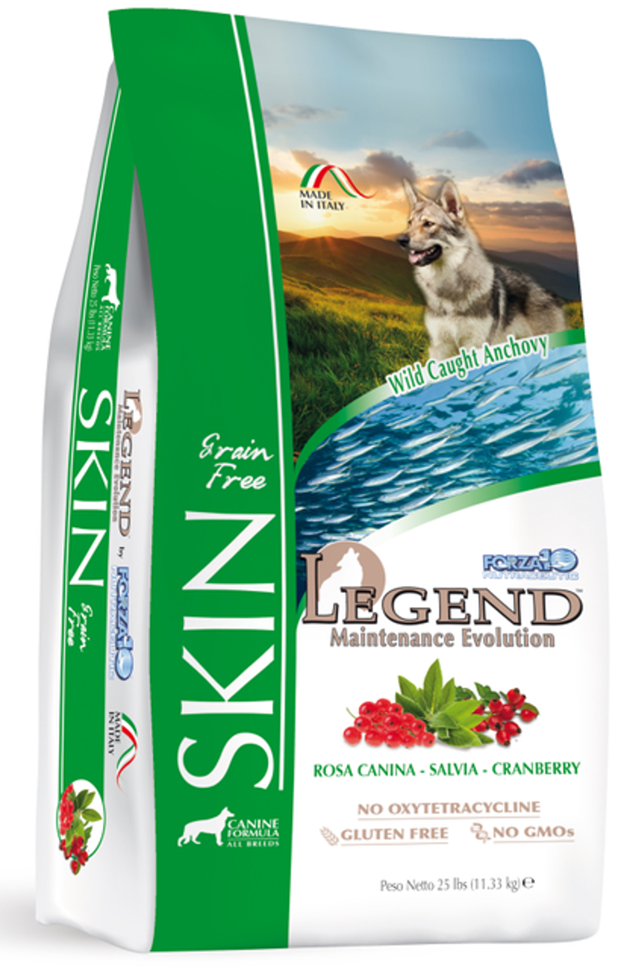 Forza10 Legend Skin Grain-Free Dry Dog Food Image 1