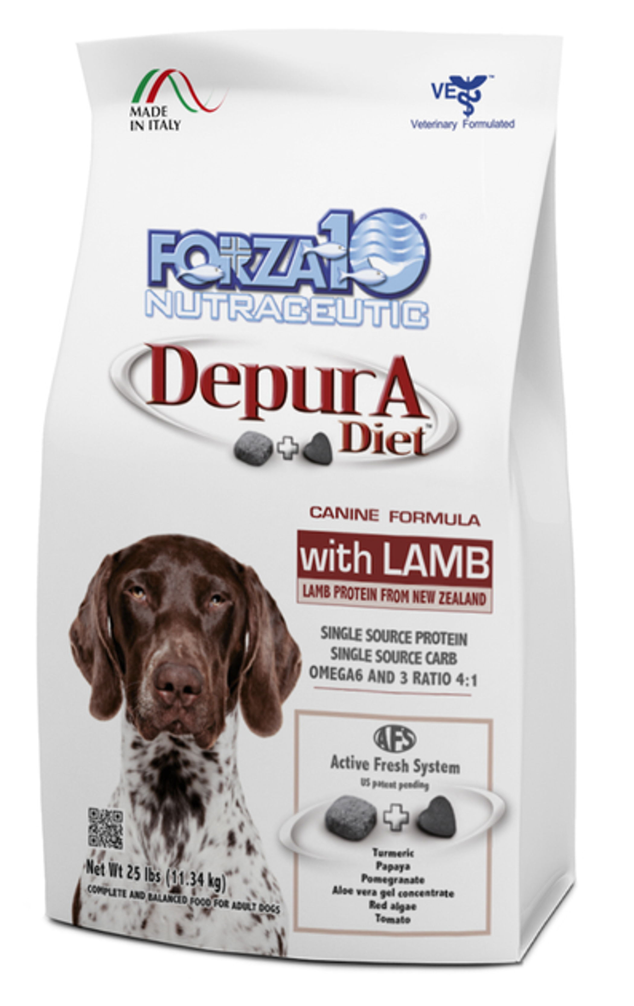 Forza10 Active Depura Diet Lamb Dry Dog Food Image 1