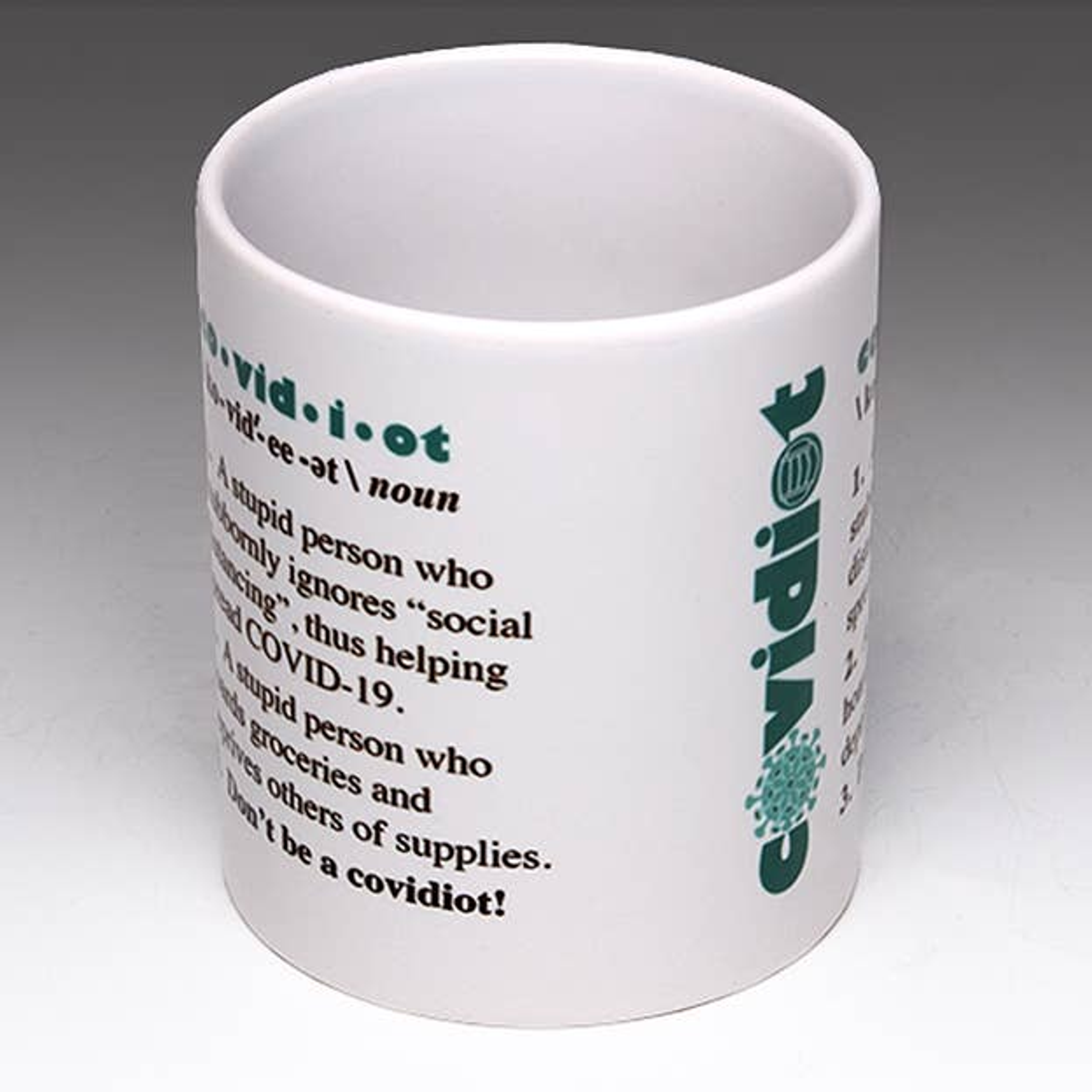 Mug Fun Gift Ceramic Hand-Printed Personalizable Dishwasher Safe Microwave Safe Glossy